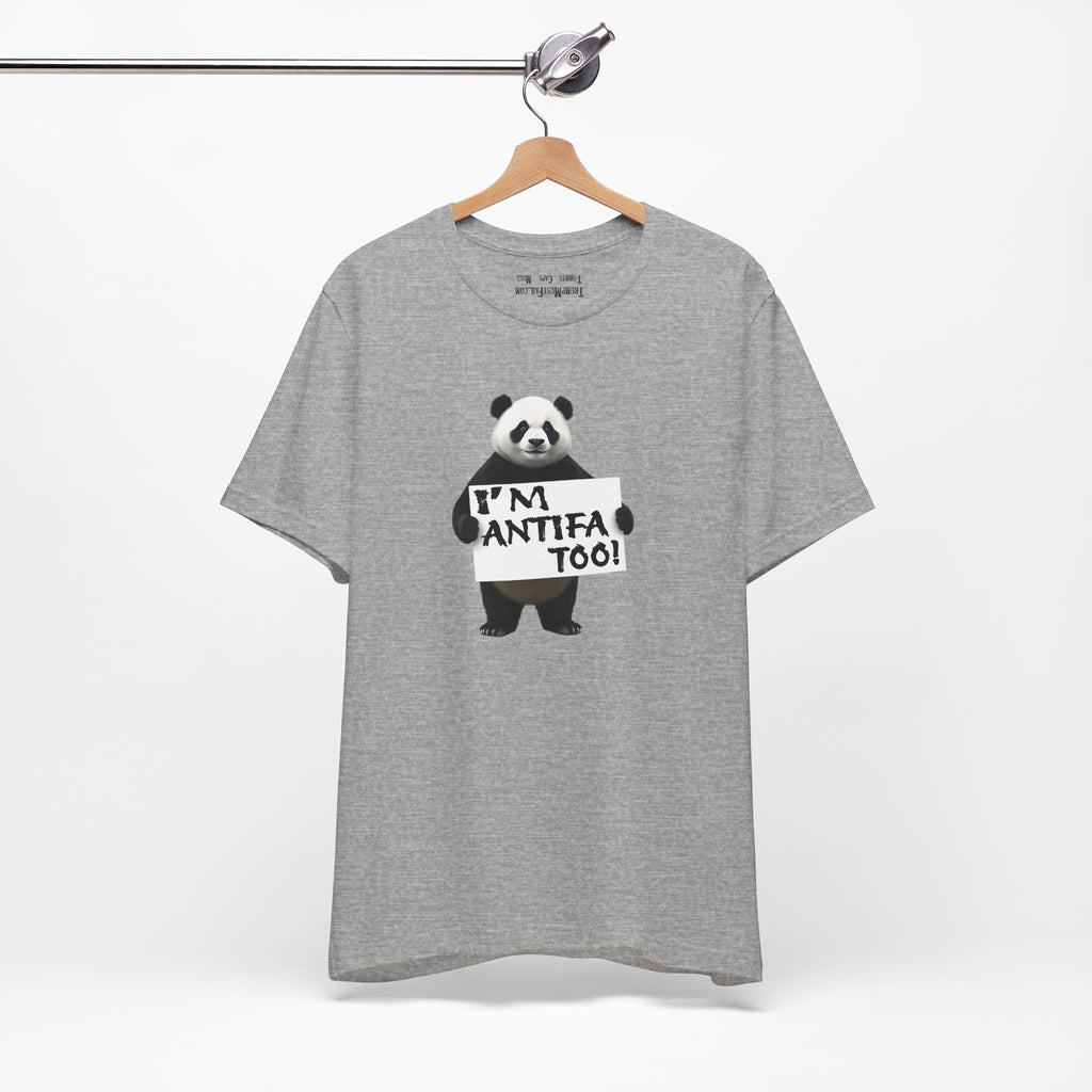 I'M ANTIFA TOO T-SHIRT/ATHLETIC HEATHER