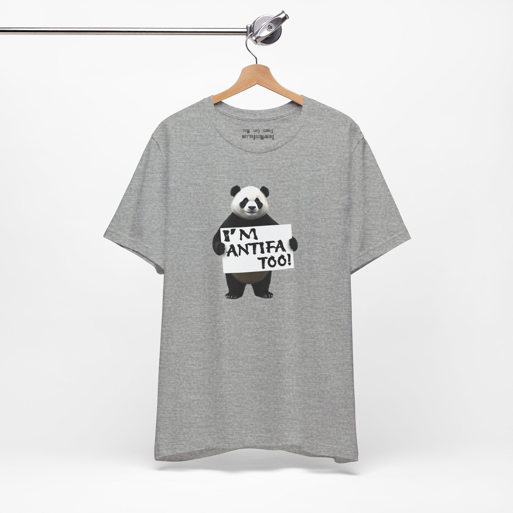 I'M ANTIFA TOO T-SHIRT/ATHLETIC HEATHER