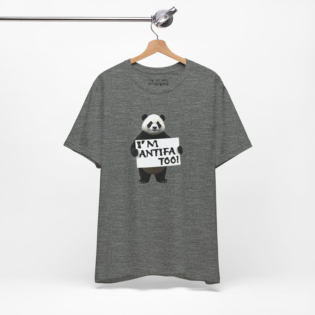 I'M ANTIFA TOO T-SHIRT/ATHLETIC HEATHER