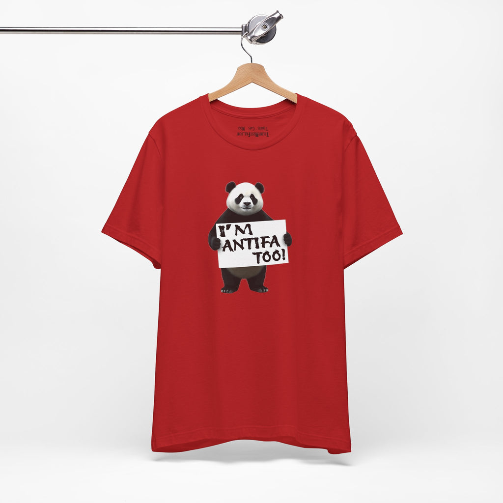 I'M ANTIFA TOO T-SHIRT/RED