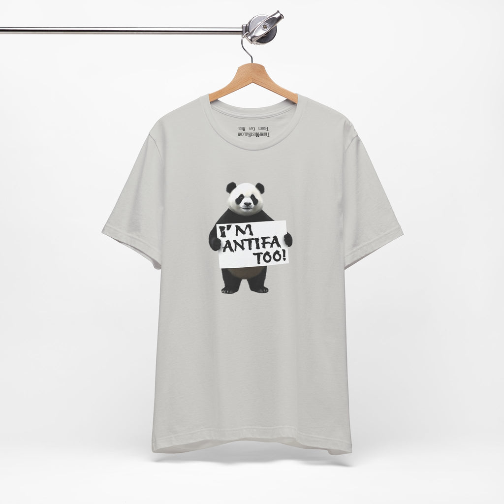 I'M ANTIFA TOO T-SHIRT/SILVER