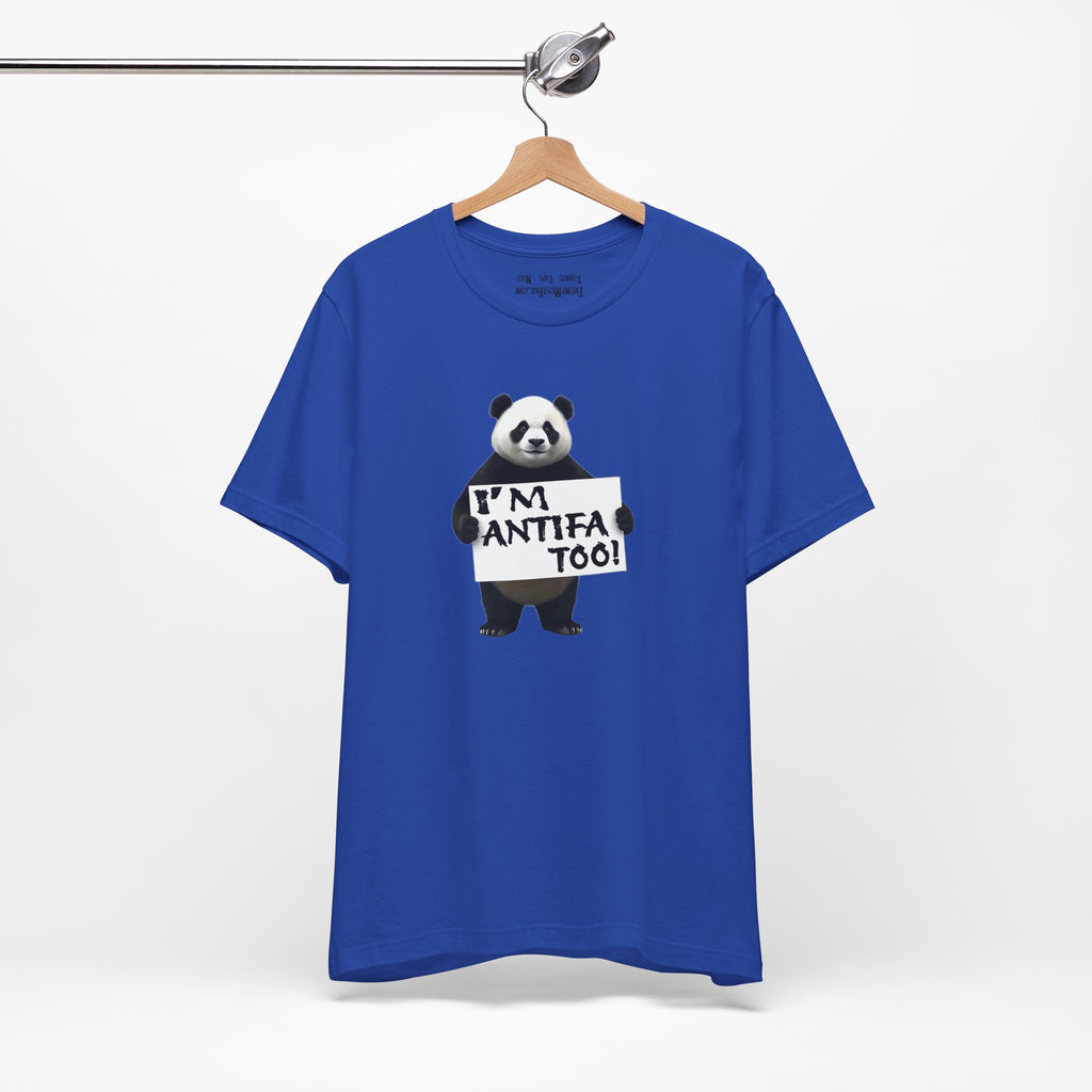I'M ANTIFA TOO T-SHIRT/TRUE ROYAL