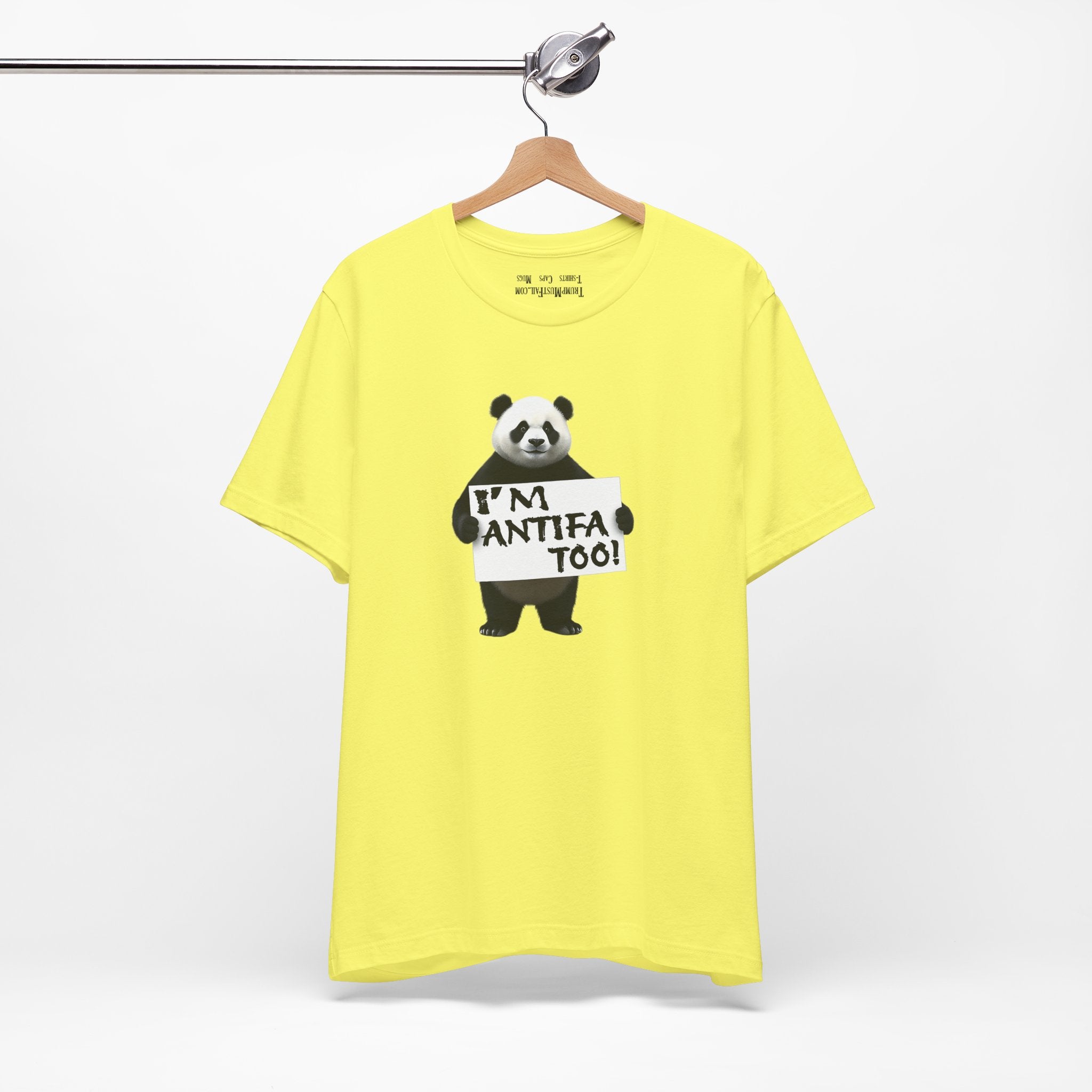 I'M ANTIFA TOO T-SHIRT/YELLOW