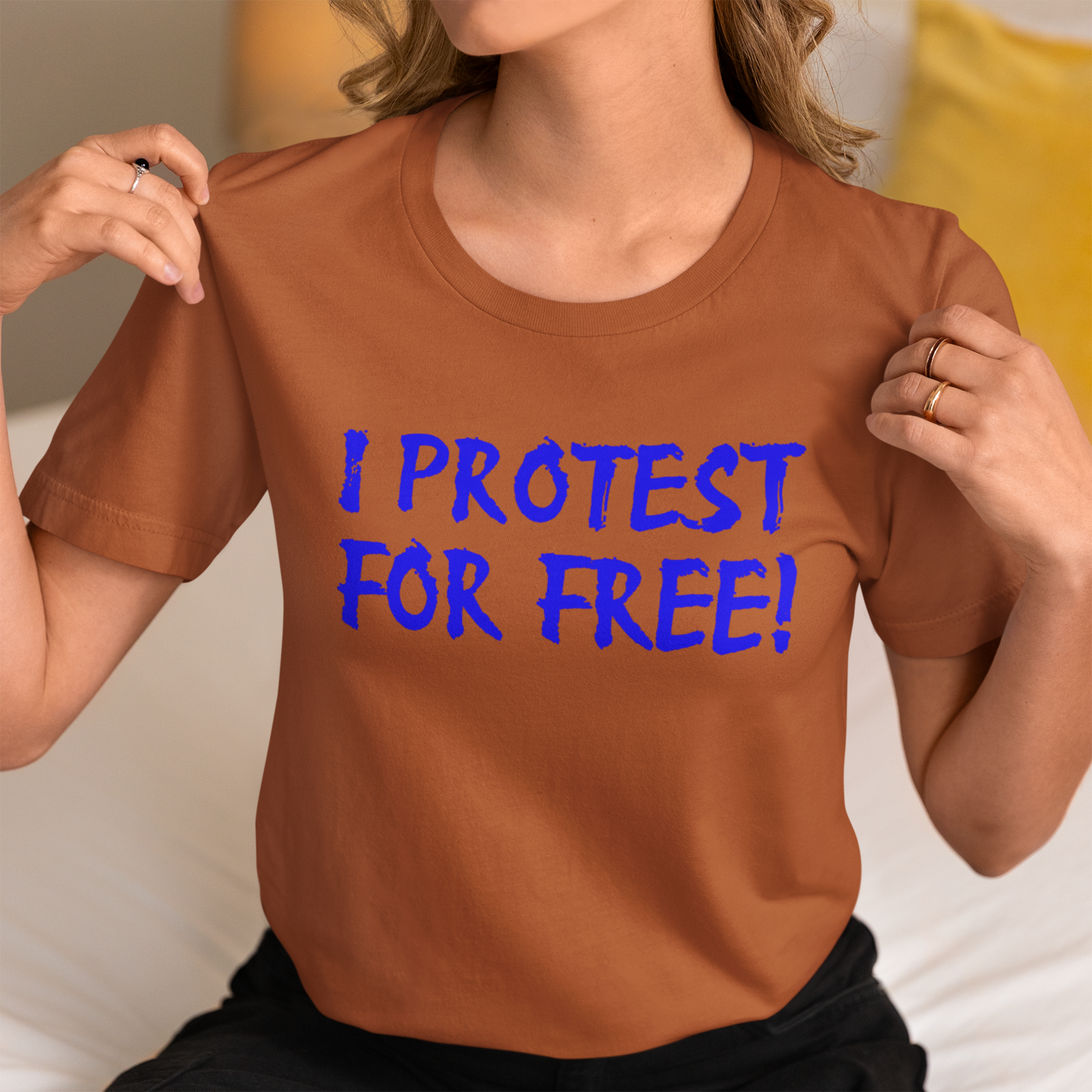 I PROTEST FOR FREE T-SHIRT/AUTUMN