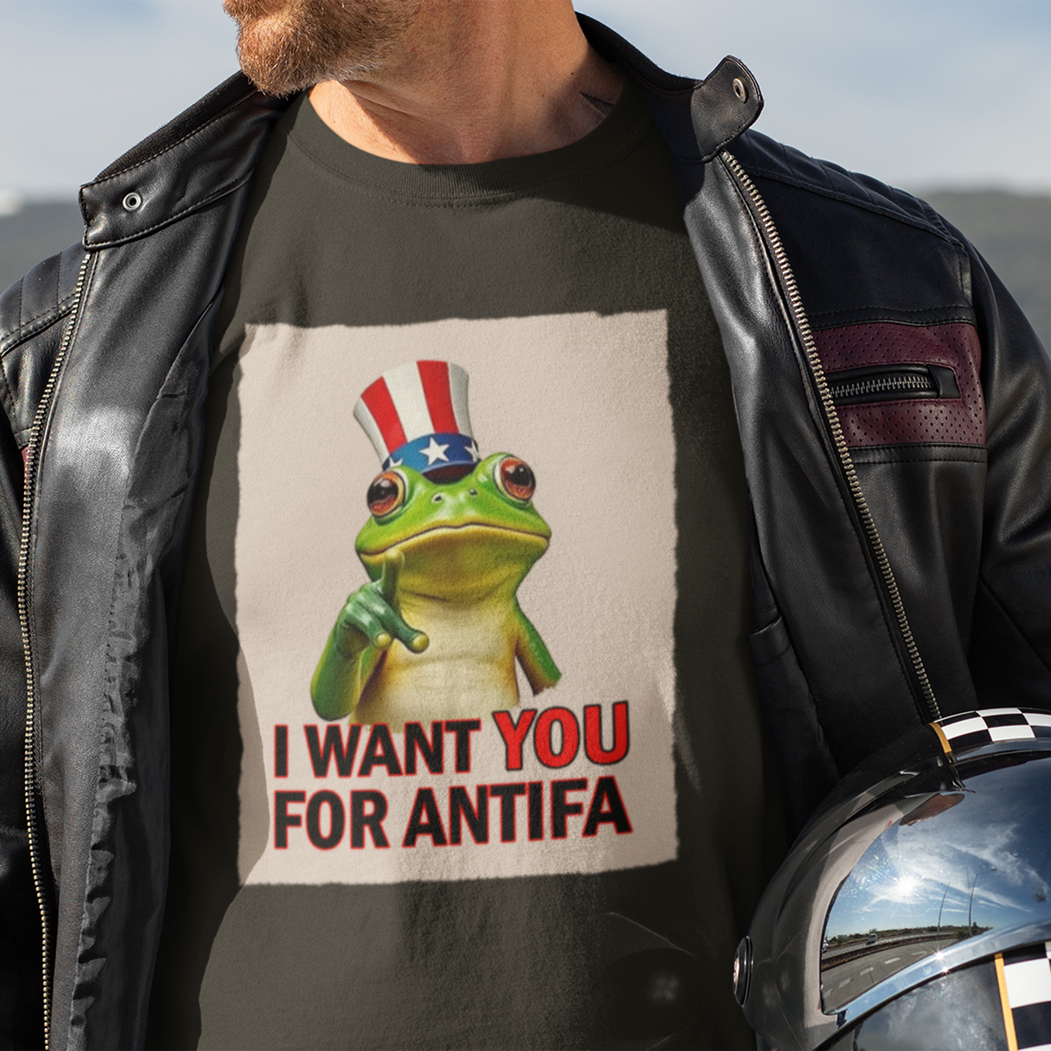 I WANT YOU T-SHIRT/BLACK