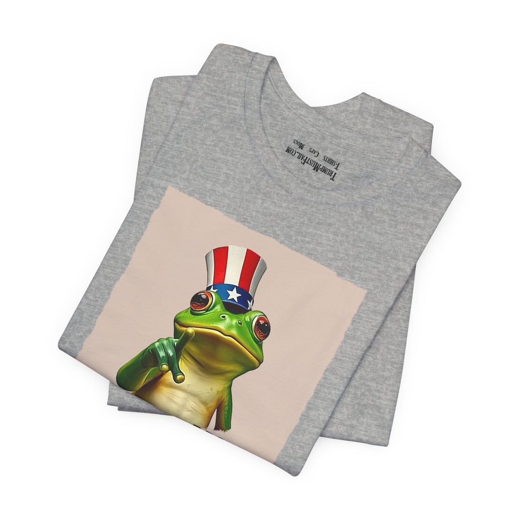 I WANT YOU T-SHIRT/ATHLETIC HEATHER