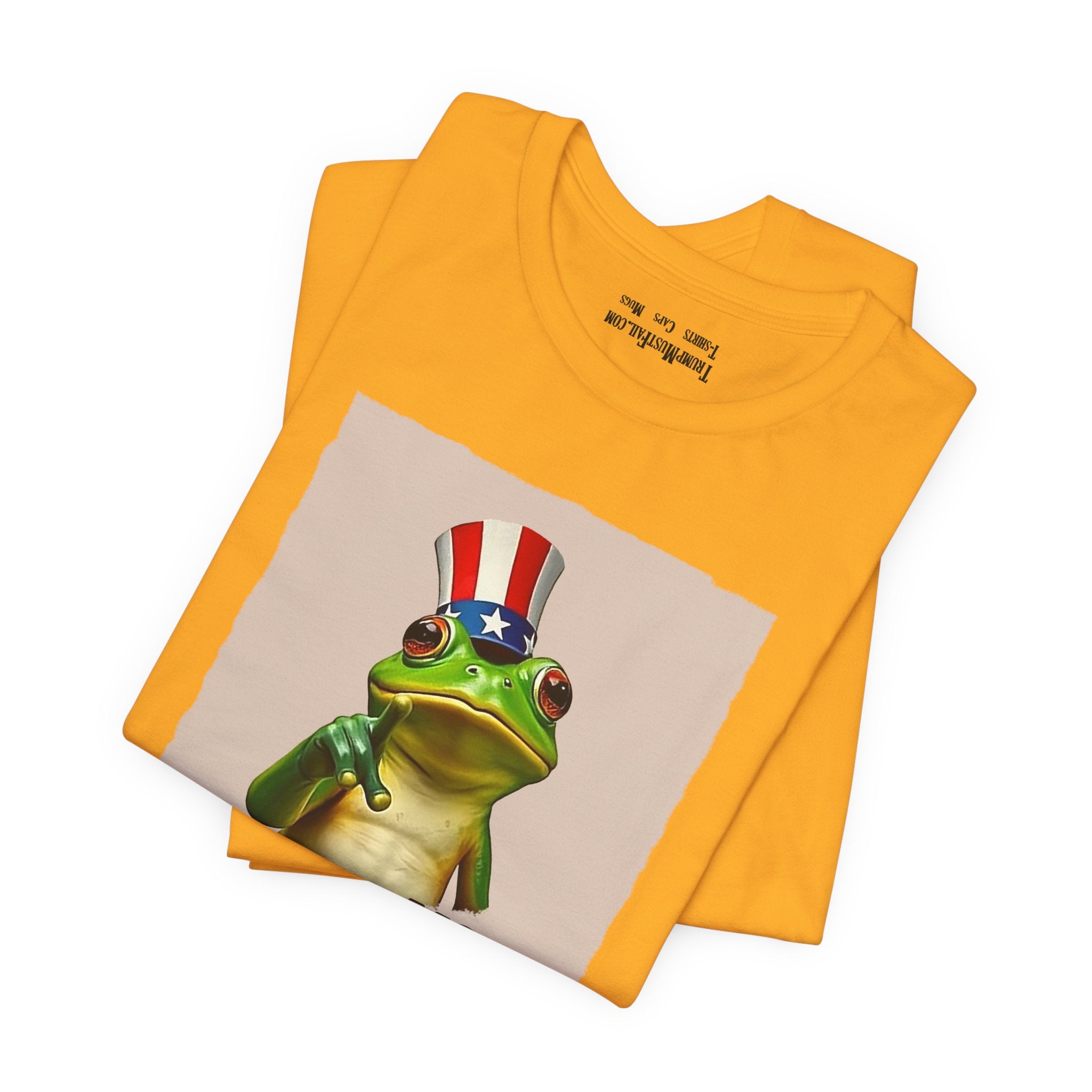 I WANT YOU T-SHIRT/GOLD