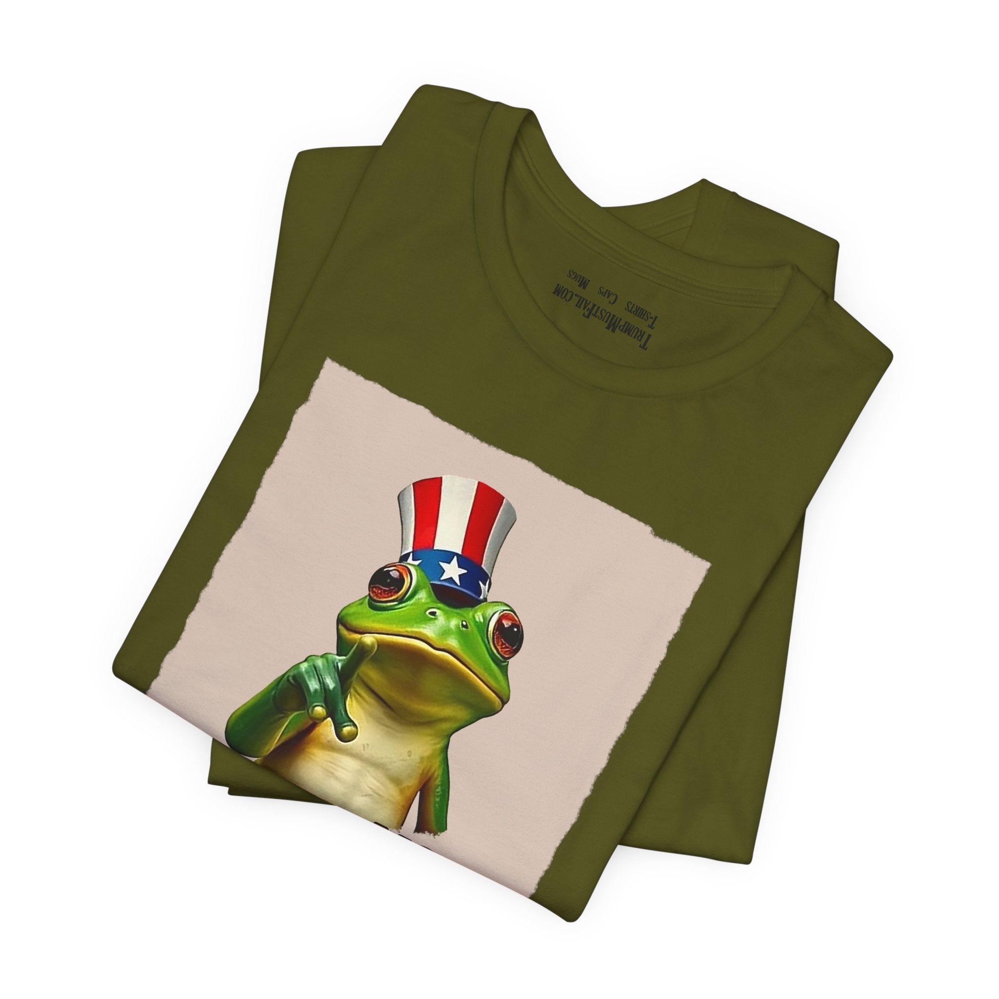 I WANT YOU T-SHIRT/OLIVE