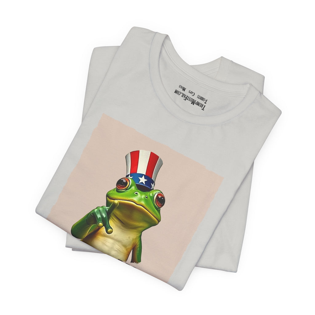 I WANT YOU T-SHIRT/SILVER