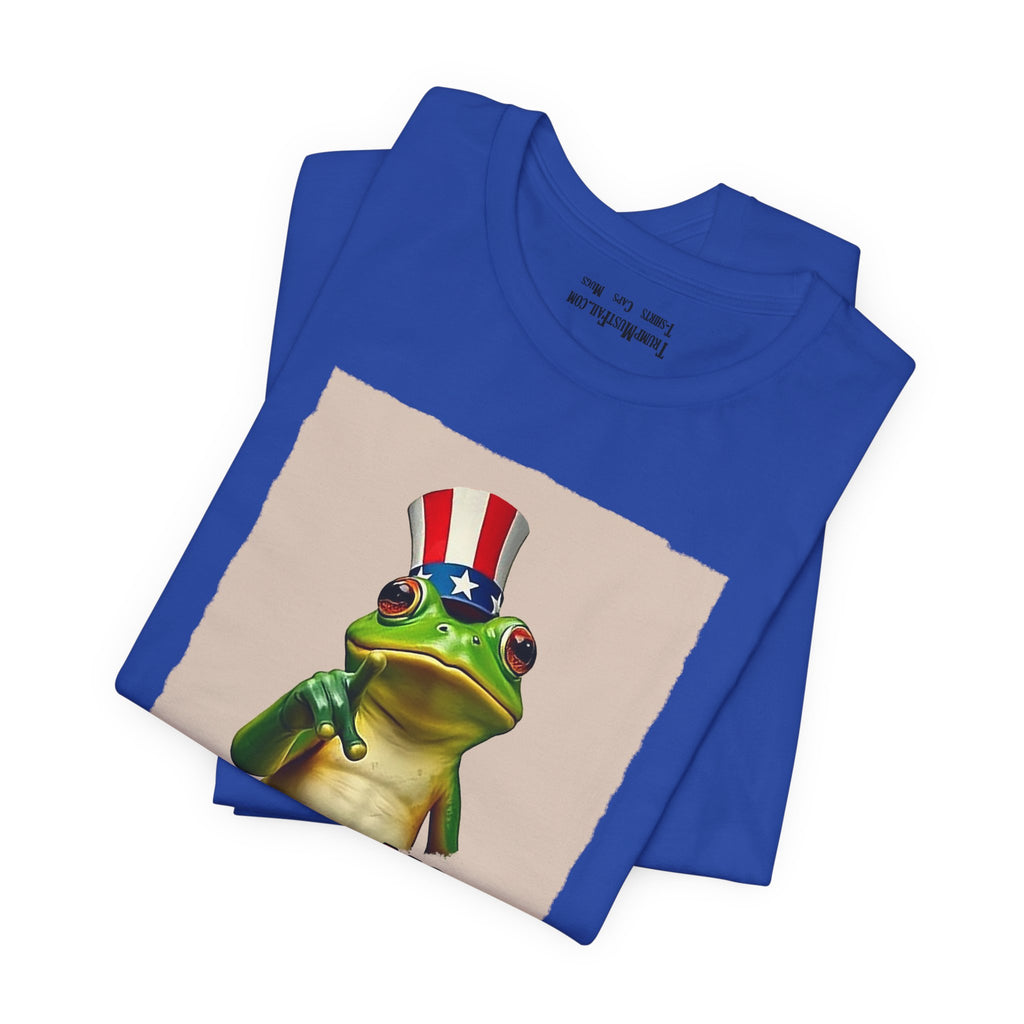 I WANT YOU T-SHIRT/TRUE ROYAL