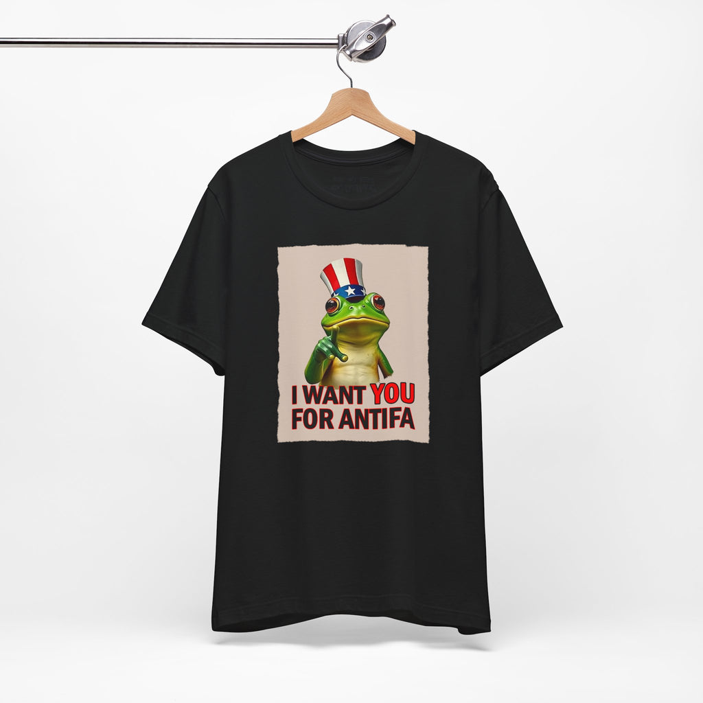 I WANT YOU T-SHIRT/BLACK