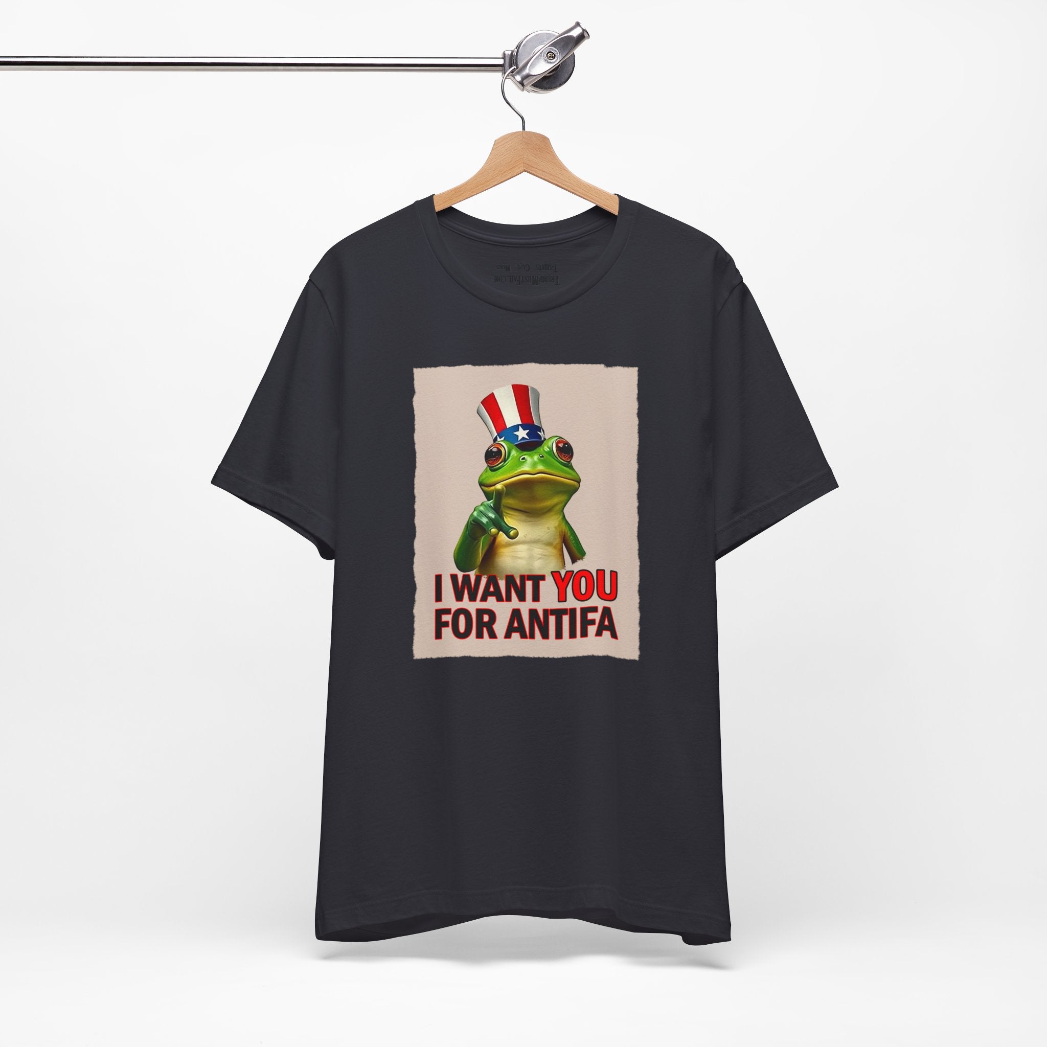 I WANT YOU T-SHIRT/DARK GREY