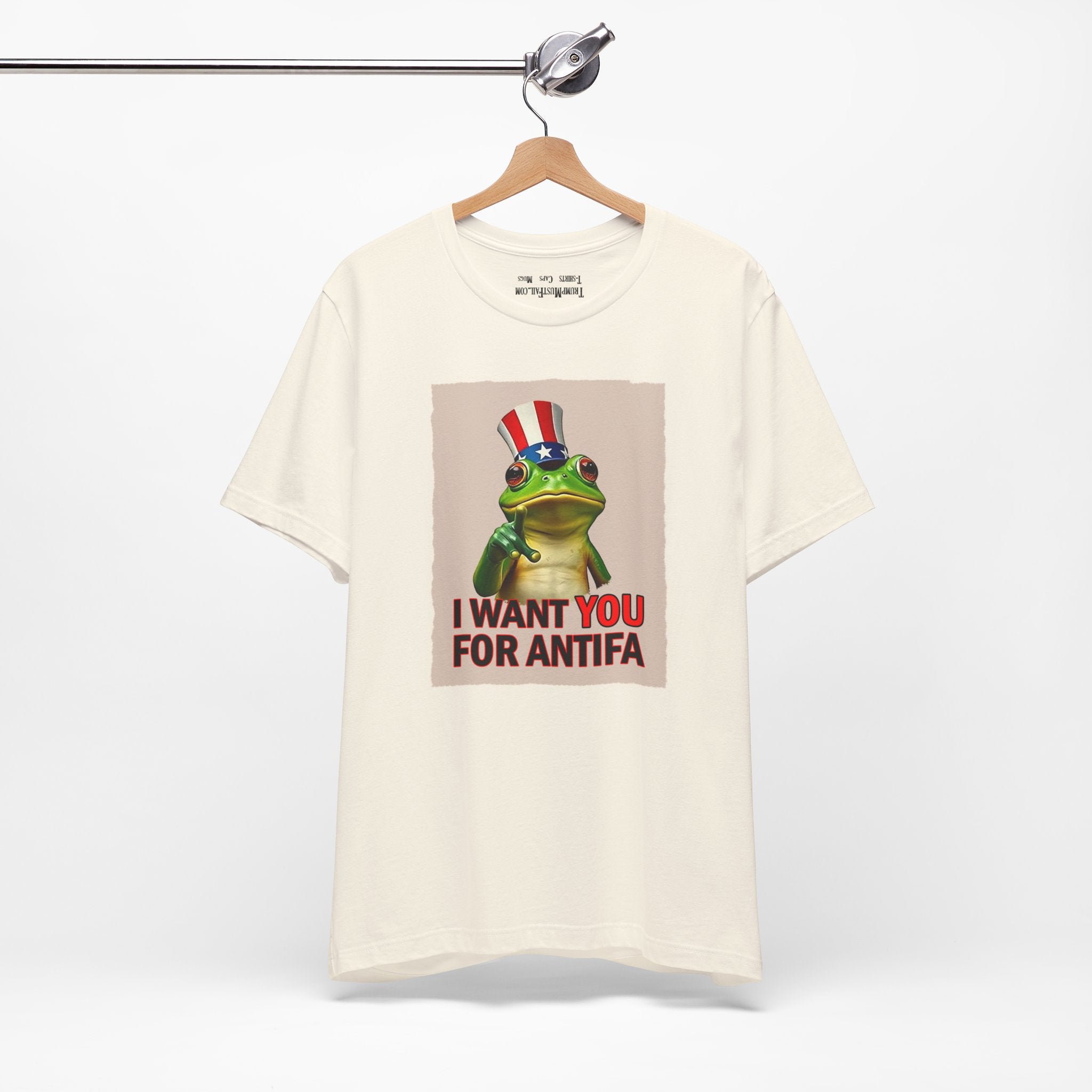 I WANT YOU T-SHIRT/NATURAL