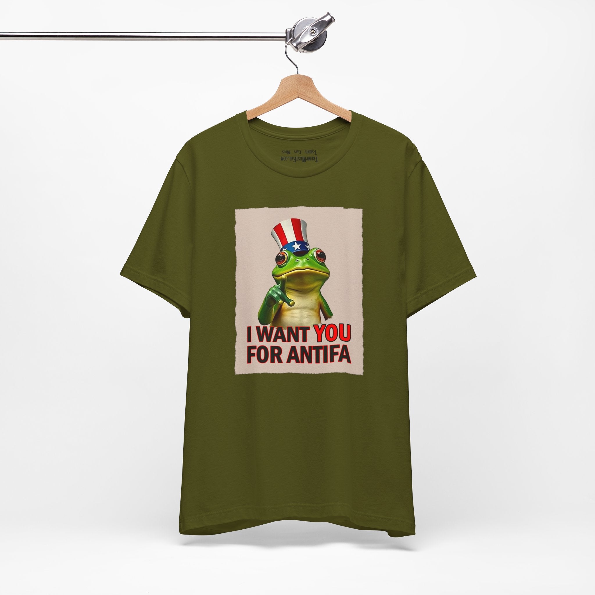I WANT YOU T-SHIRT/OLIVE