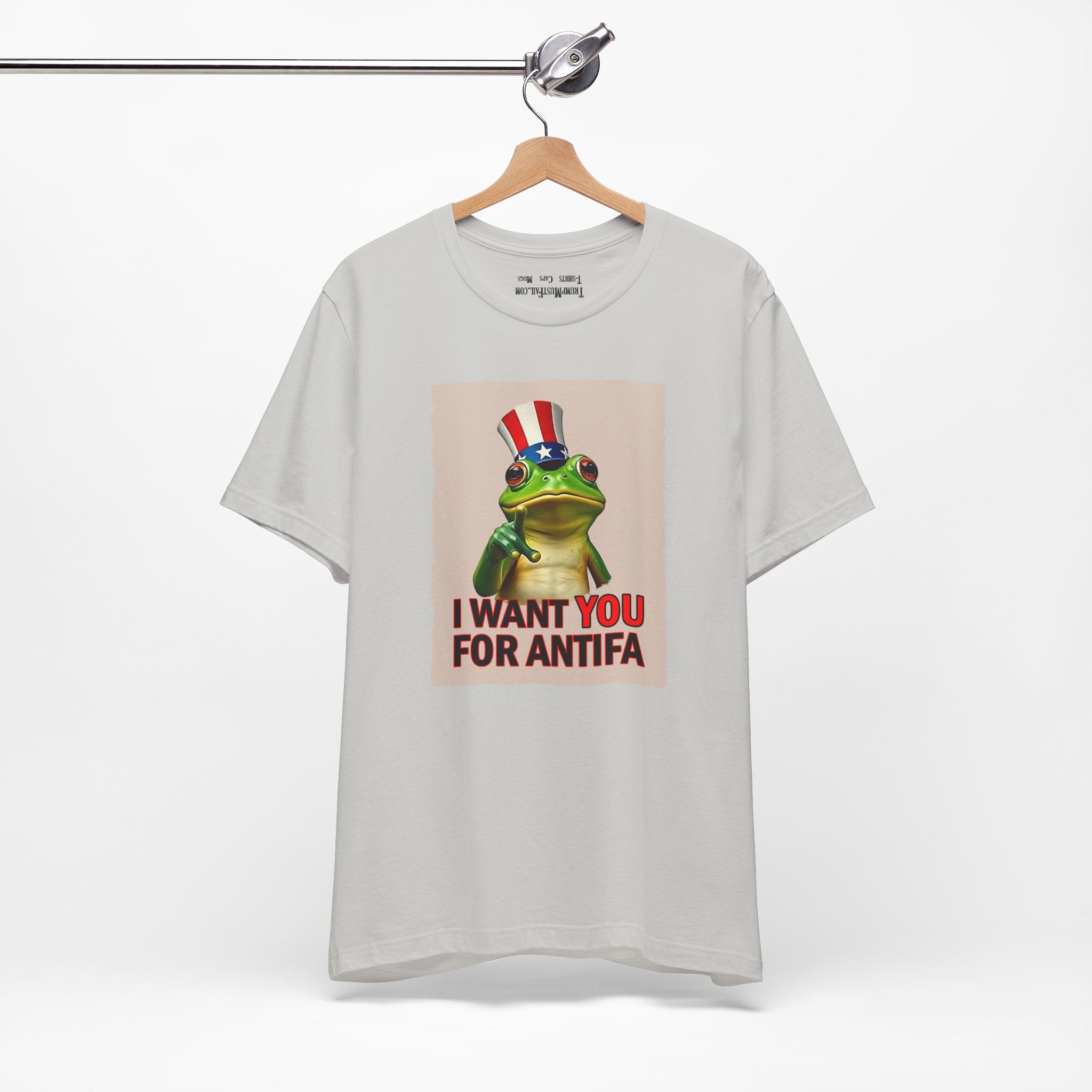 I WANT YOU T-SHIRT/SILVER