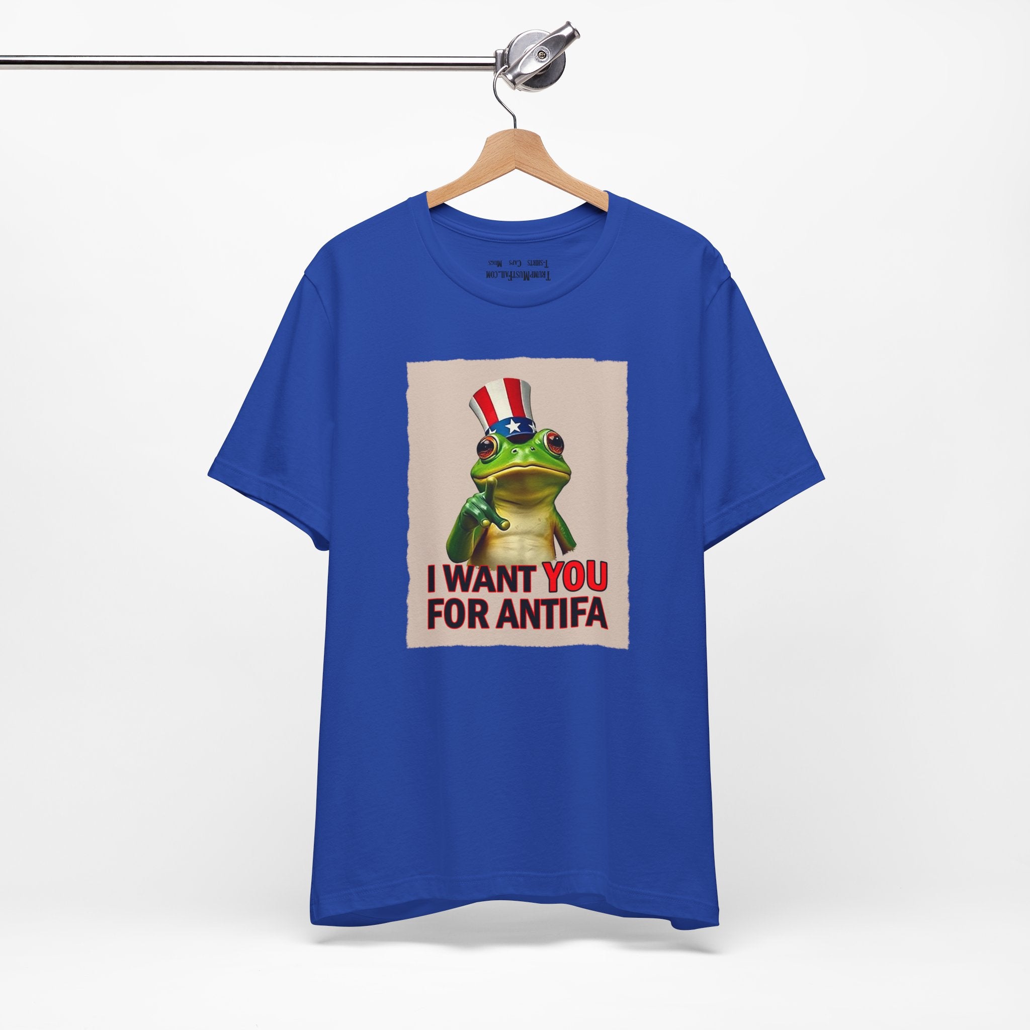 I WANT YOU T-SHIRT/TRUE ROYAL