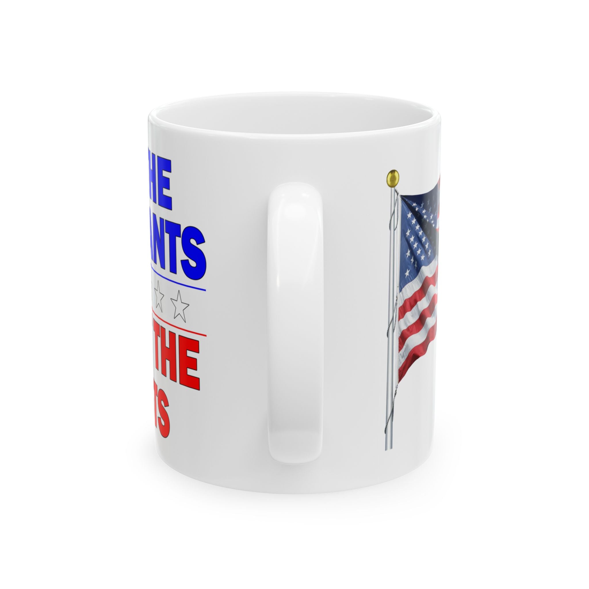 KEEP THE IMMIGRANTS CERAMIC MUG/WHITE