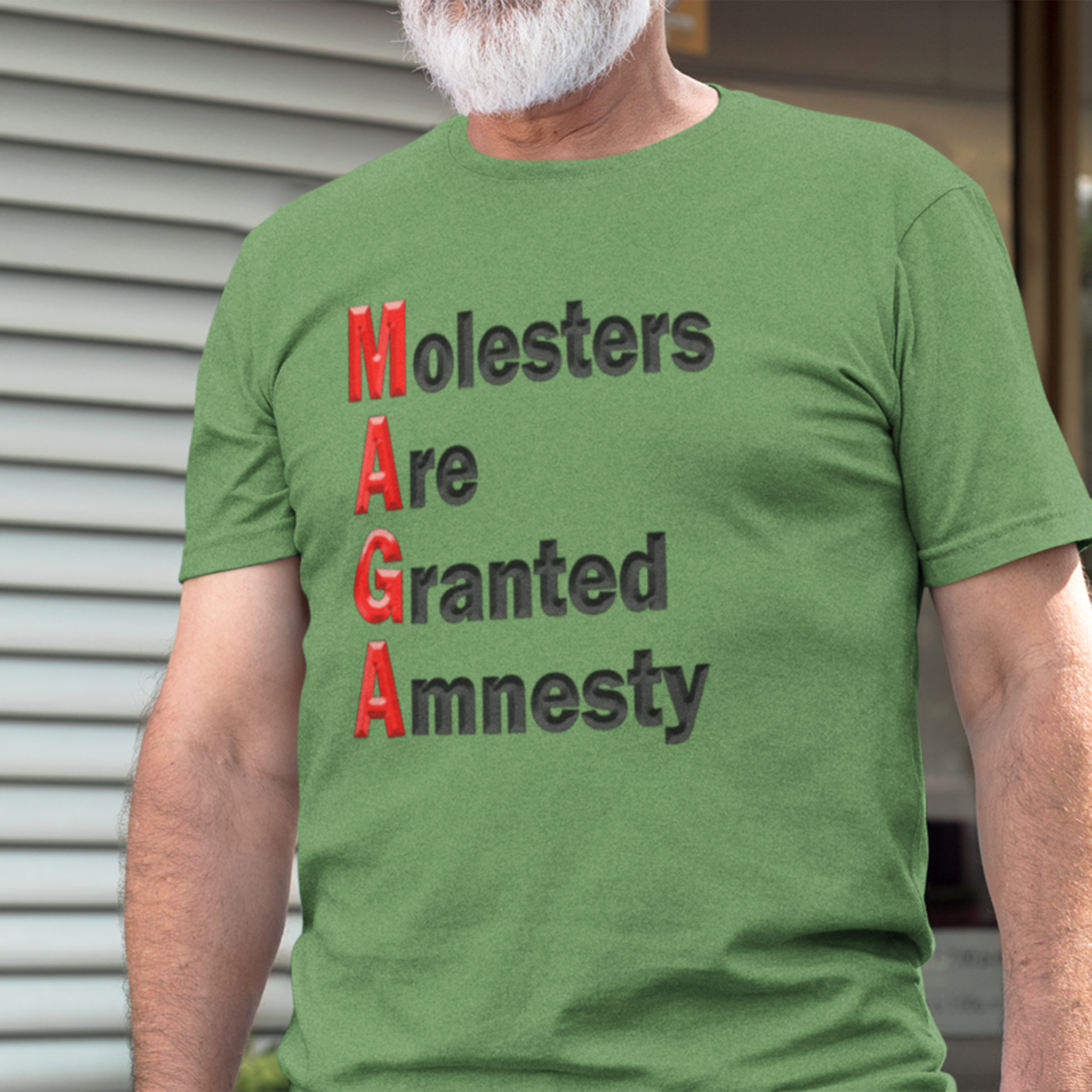 MAGA AMNESTY T-SHIRT/LEAF