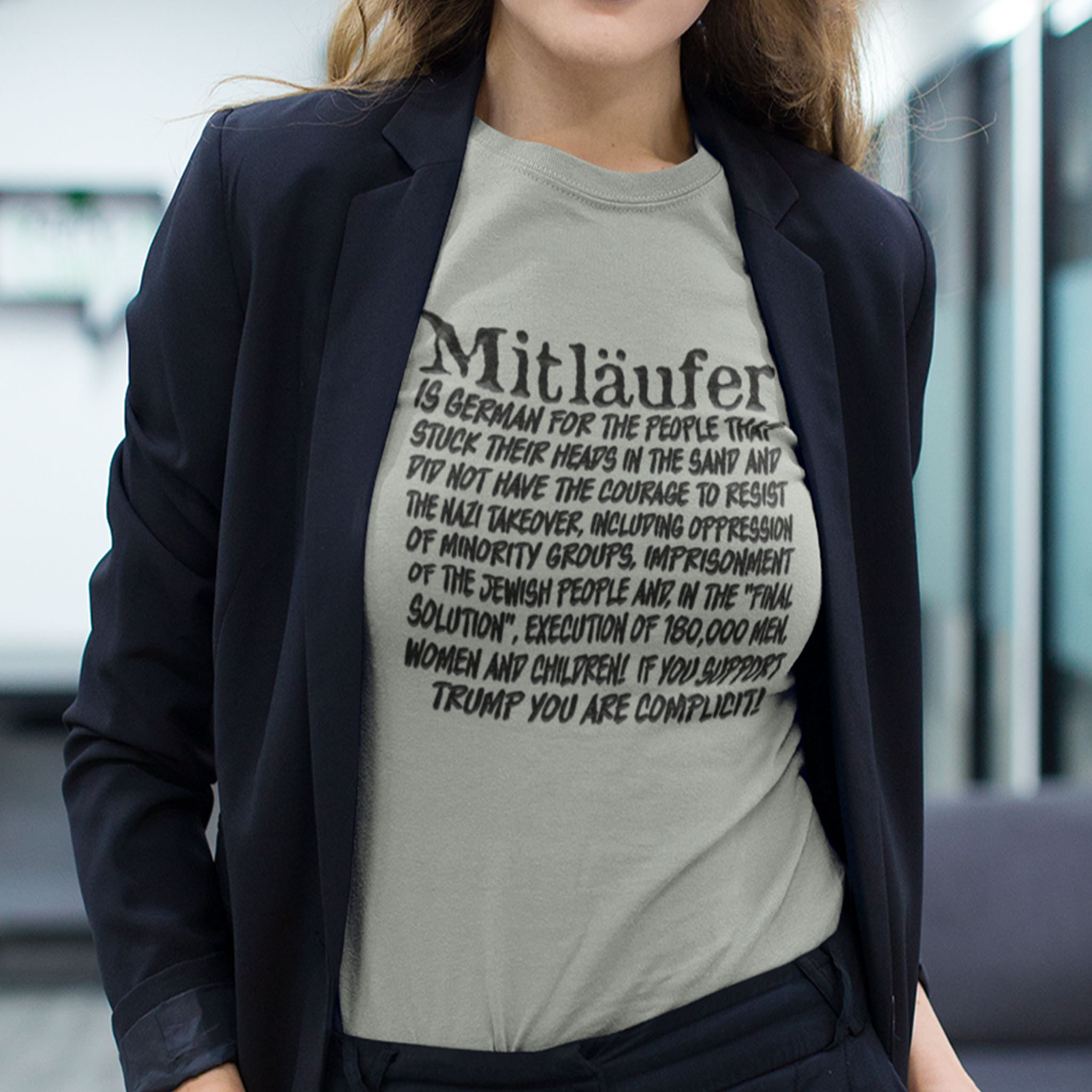 MITLAUFER T-SHIRT/ATHLETIC HEATHER
