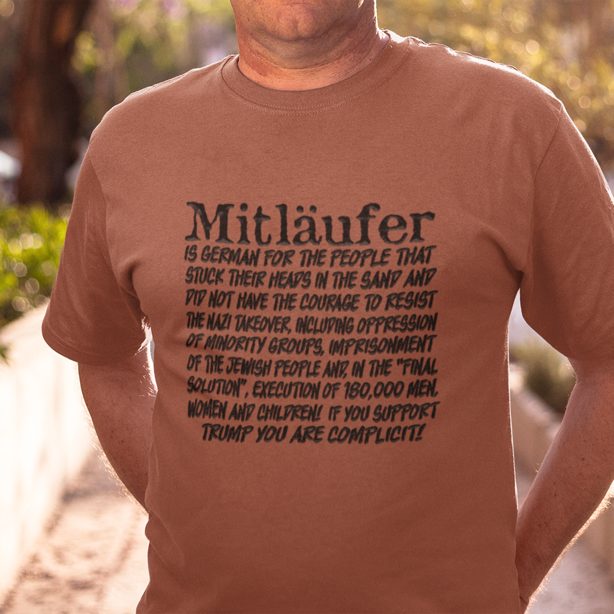 MITLAUFER T-SHIRT/HEATHER CLAY