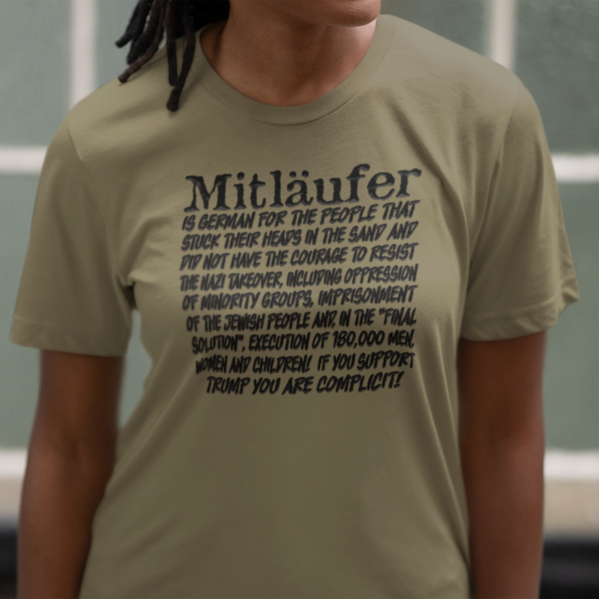 MITLAUFER T-SHIRT/HEATHER OLIVE