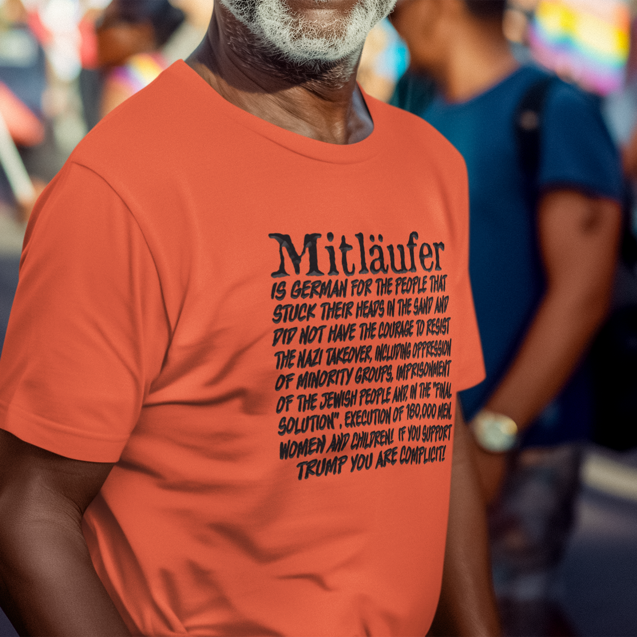 MITLAUFER T-SHIRT/ORANGE