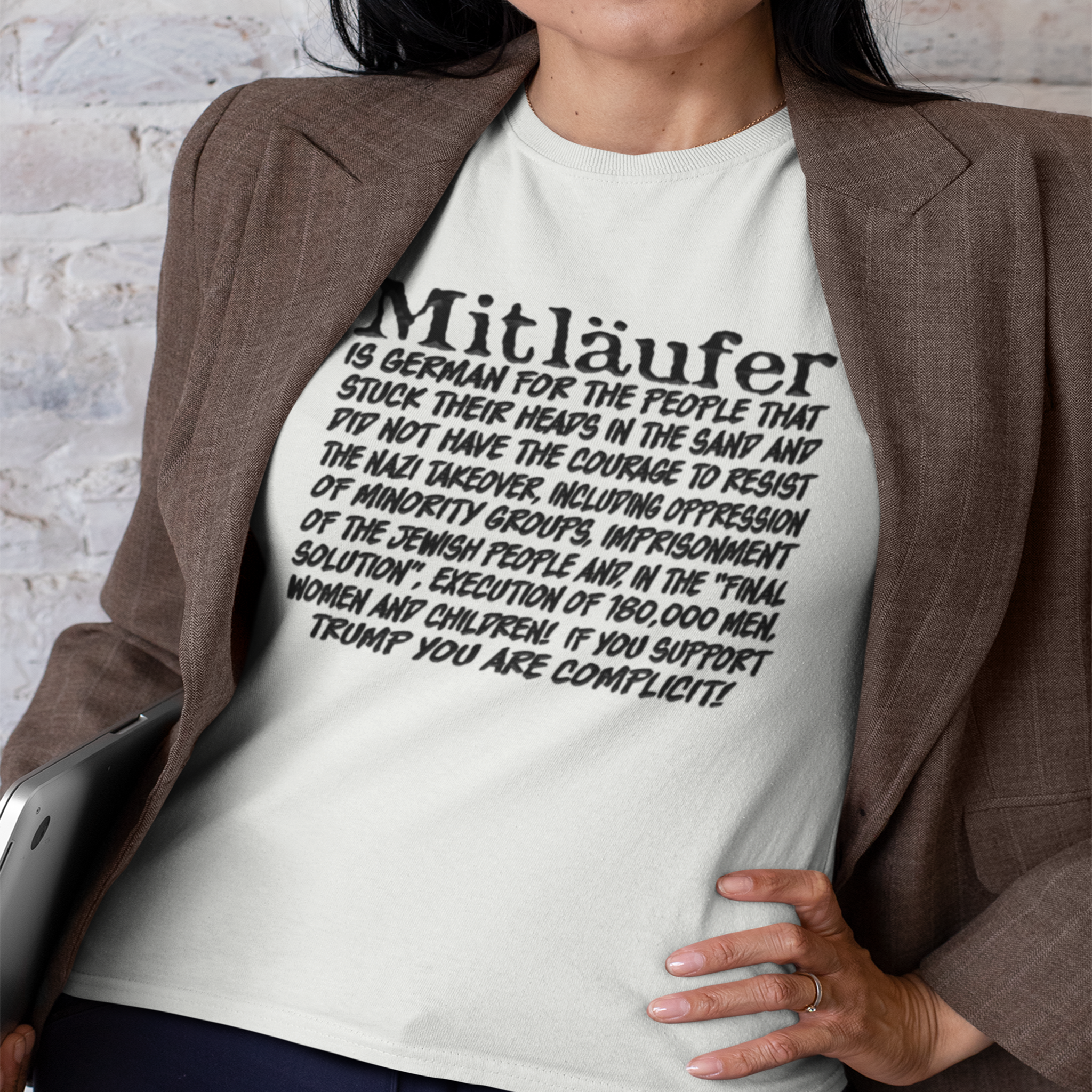 MITLAUFER T-SHIRT/WHITE