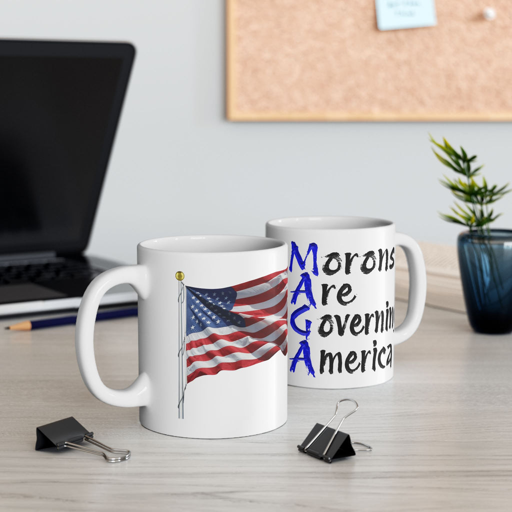 MORONS CERAMIC MUG/WHITE