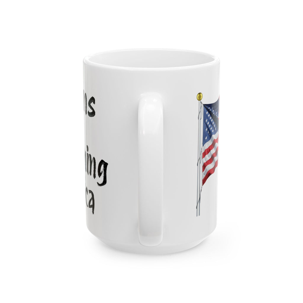 MORONS CERAMIC MUG/WHITE