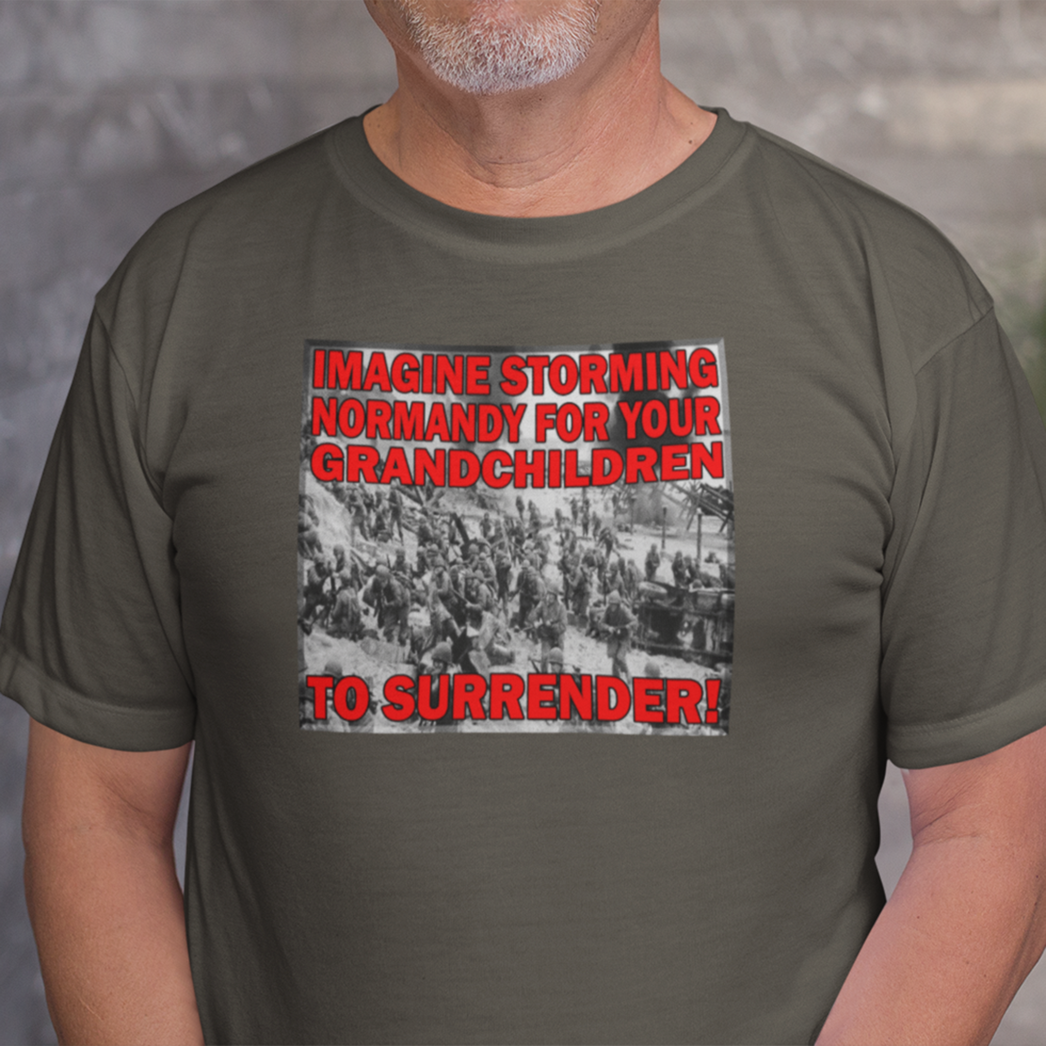 NORMANDY T-SHIRT/BLACK HEATHER
