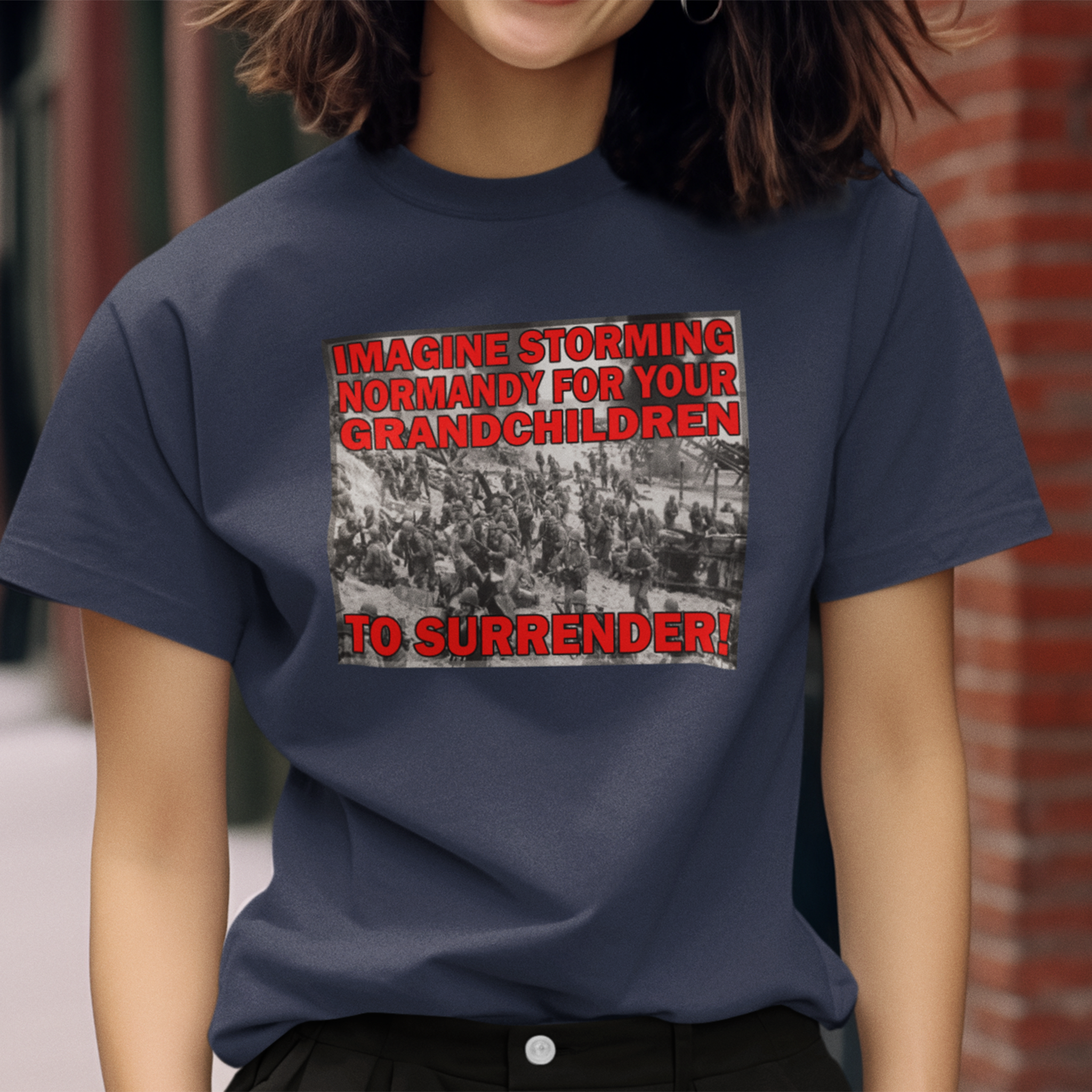 NORMANDY T-SHIRT/NAVY