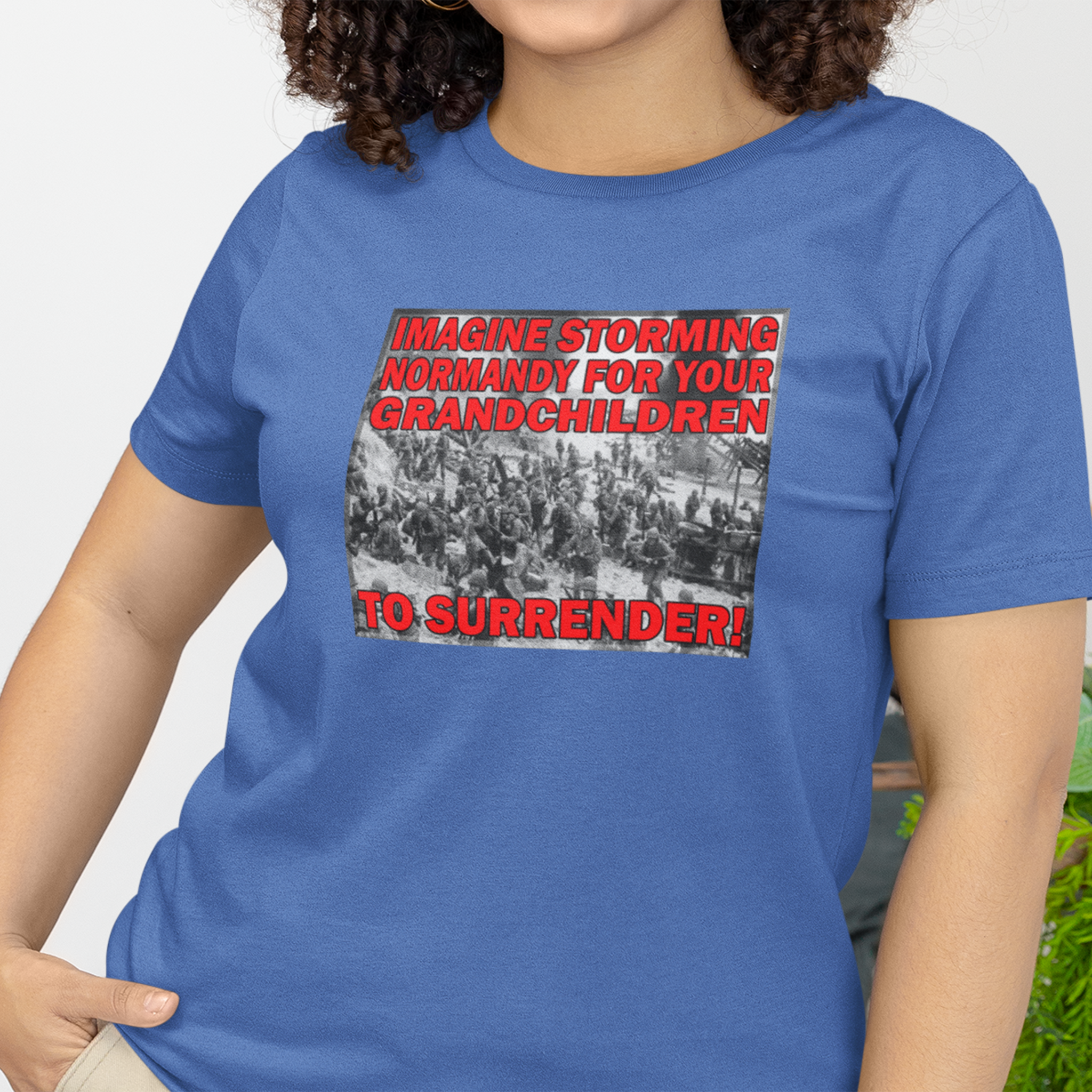 NORMANDY T-SHIRT/TRUE ROYAL