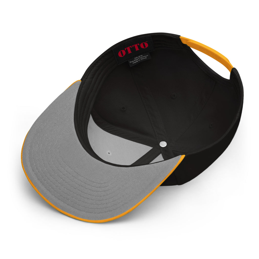 NO KINGS SNAPBACK CAP/Gold/Black/Black