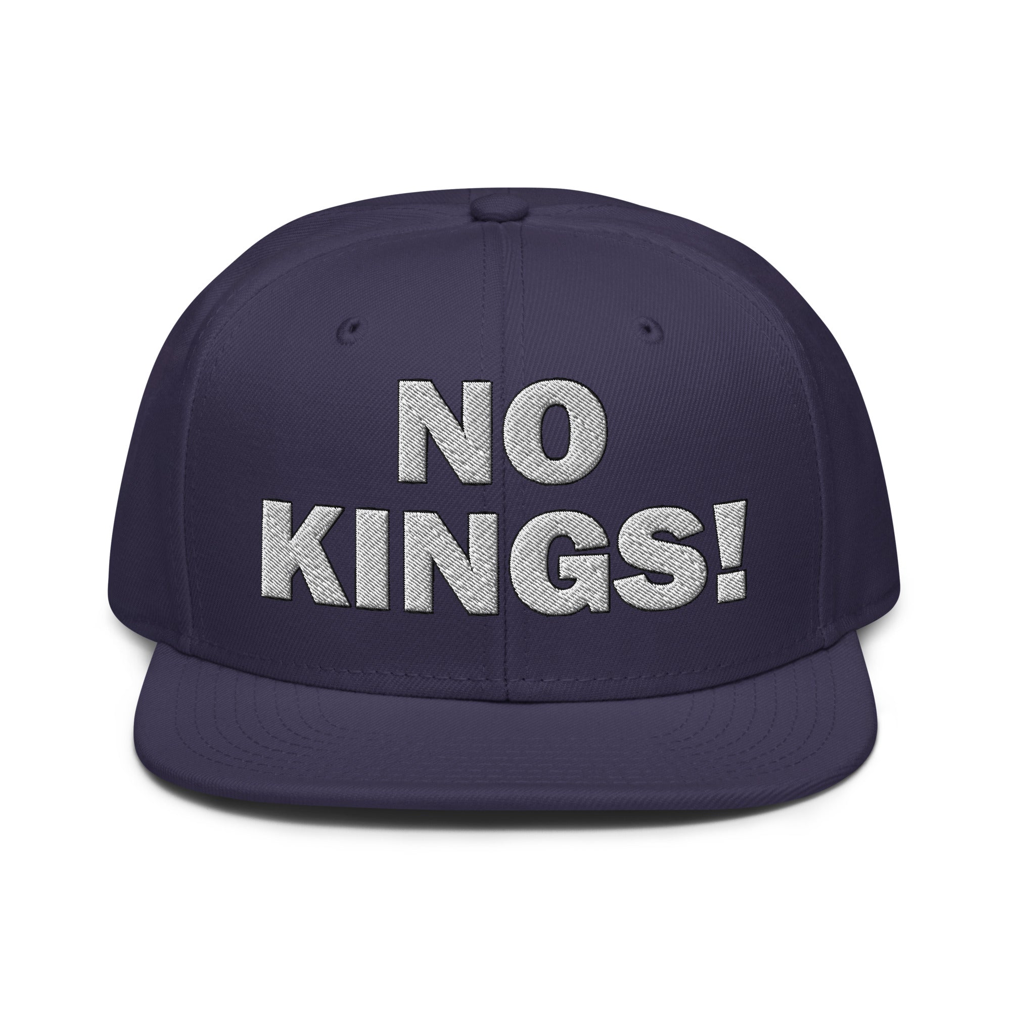 NO KINGS SNAPBACK CAP/Navy blue