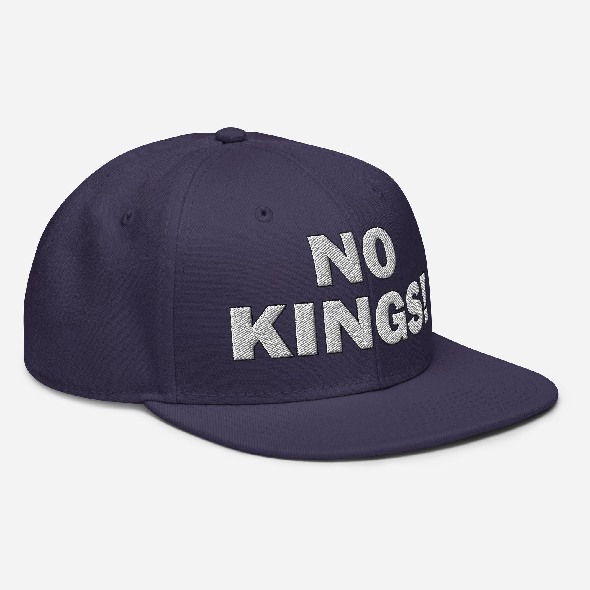 NO KINGS SNAPBACK CAP/Navy blue