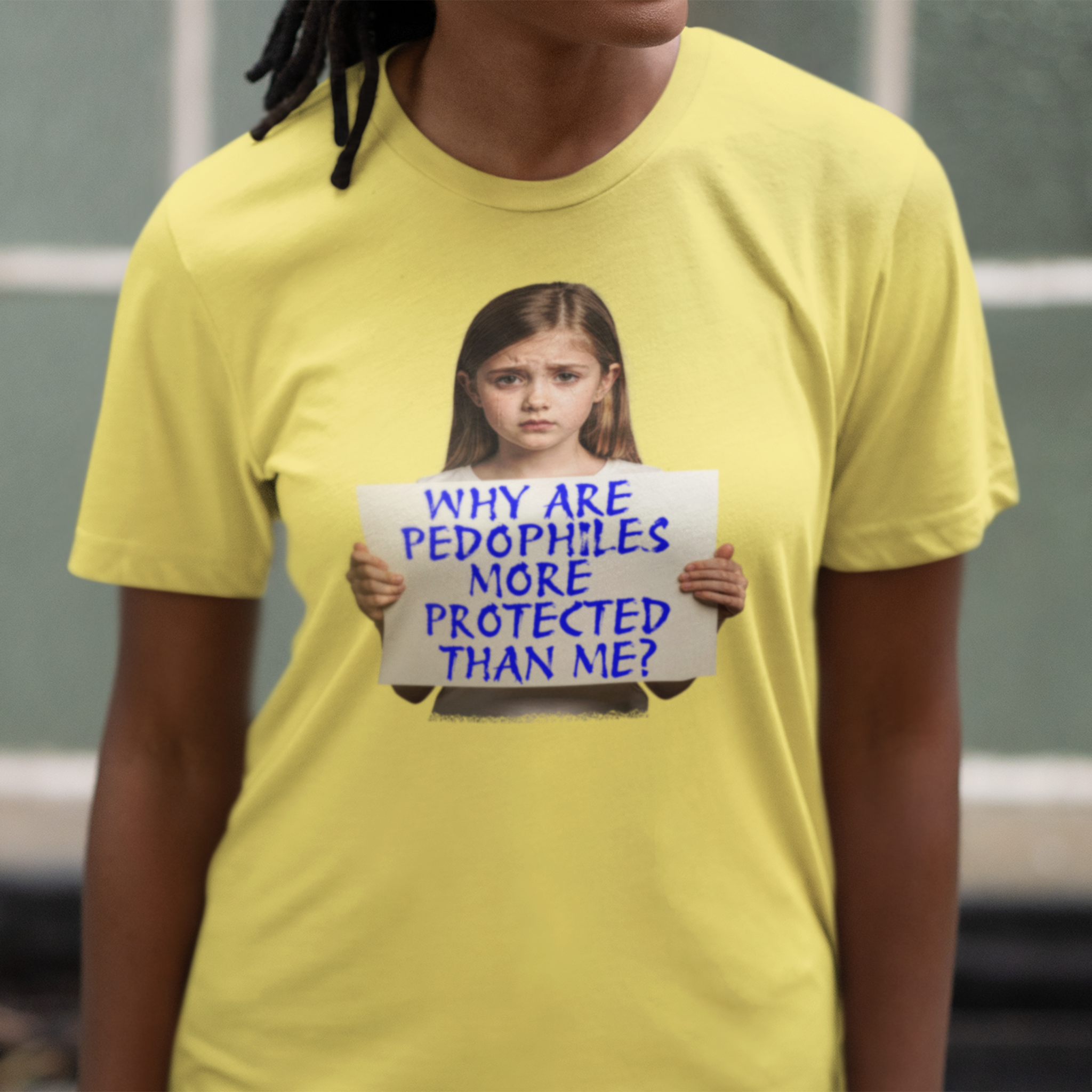 PEDOPHILES T-SHIRT/YELLOW