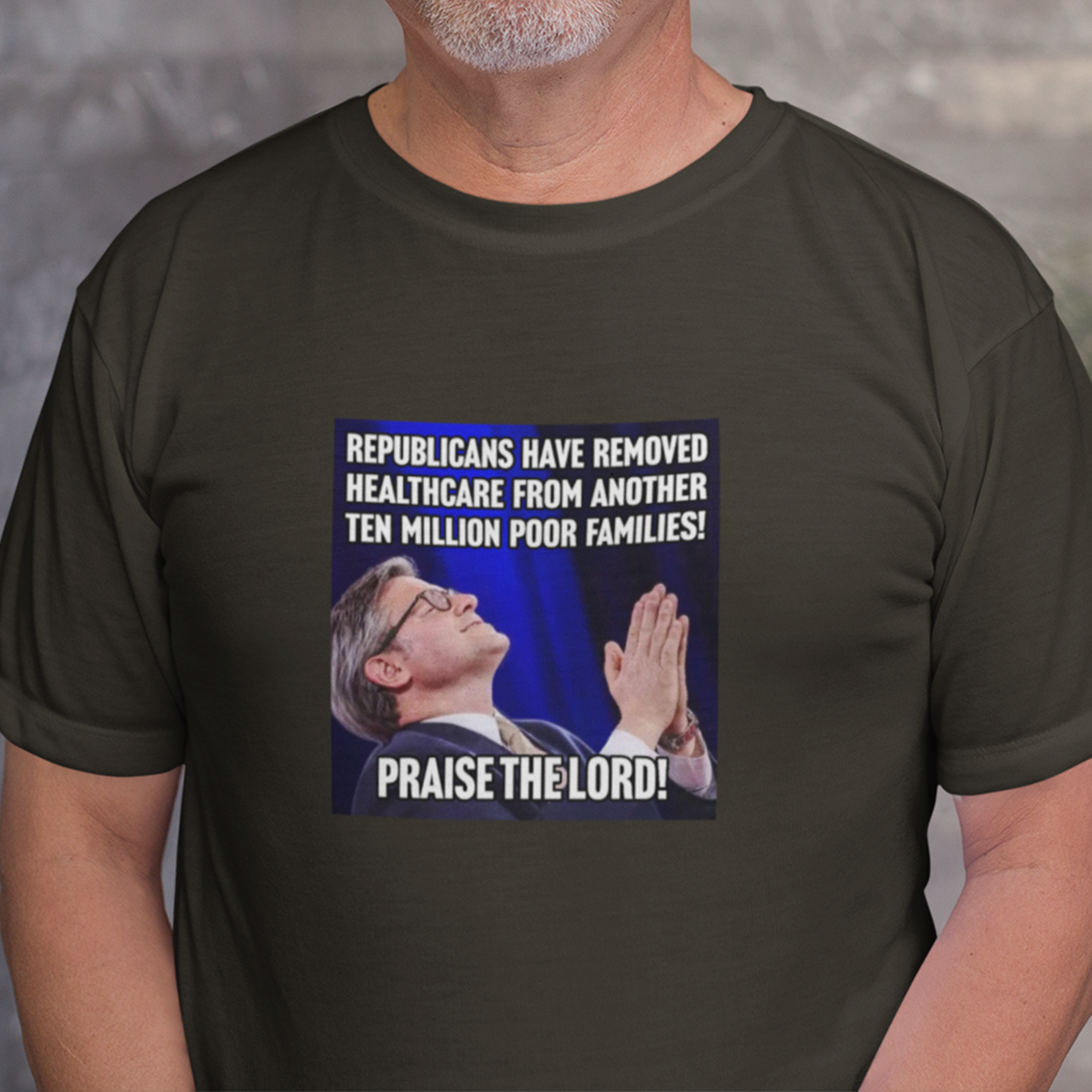 PRAISE THE LORD T-SHIRT/BLACK