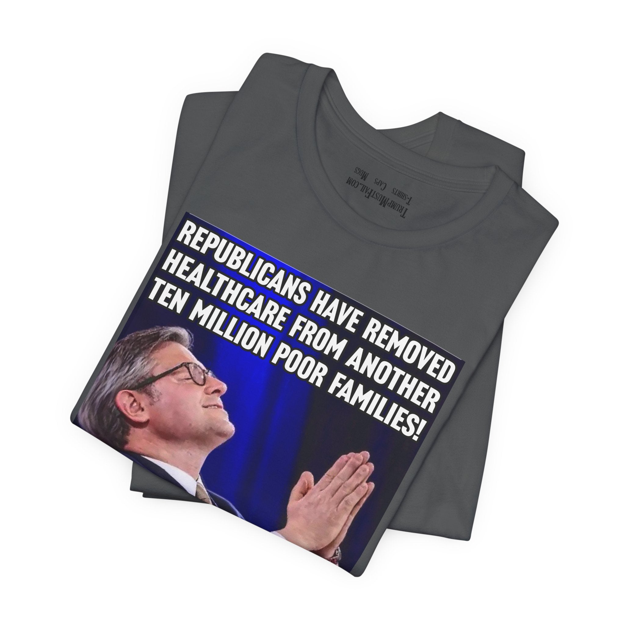 PRAISE THE LORD T-SHIRT/ASPHALT