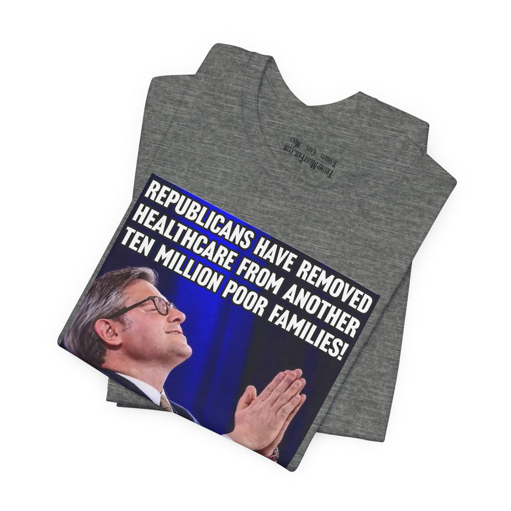 PRAISE THE LORD T-SHIRT/DEEP HEATHER