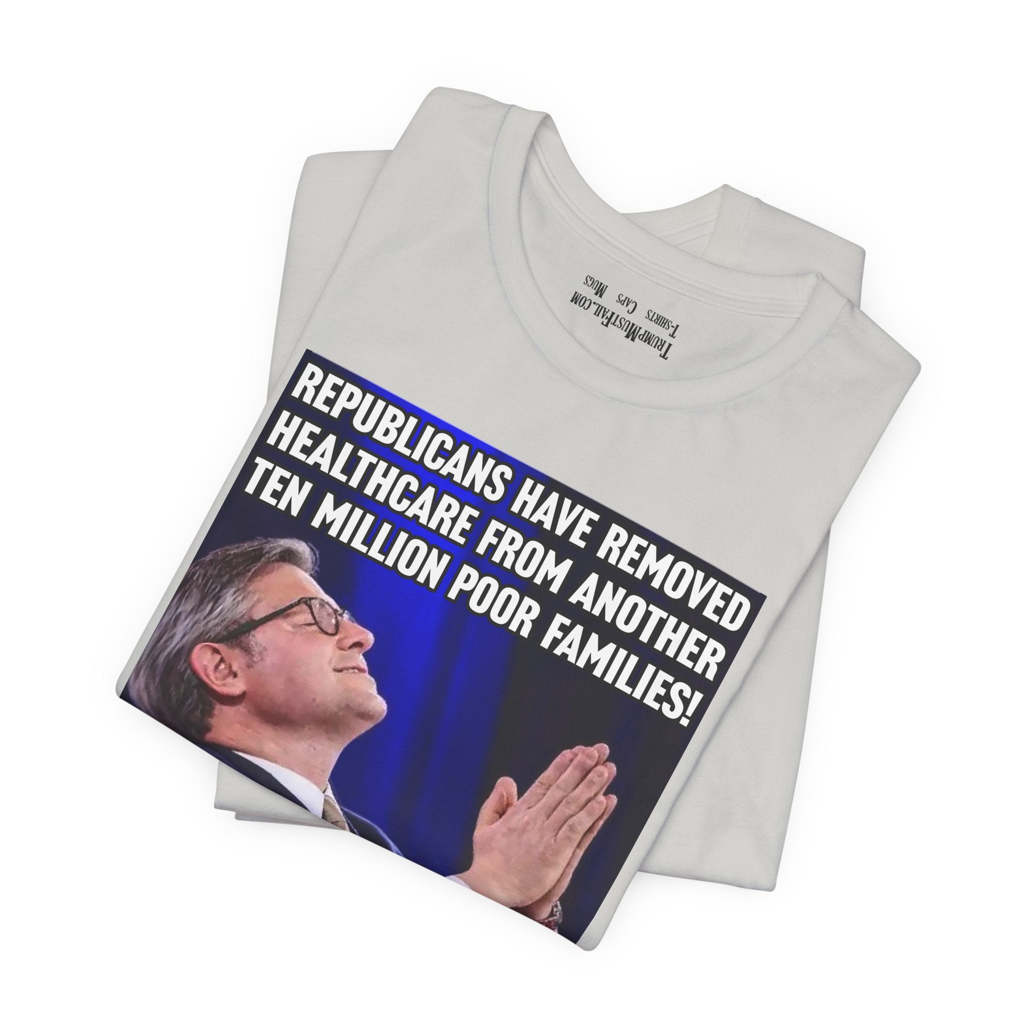PRAISE THE LORD T-SHIRT/SILVER