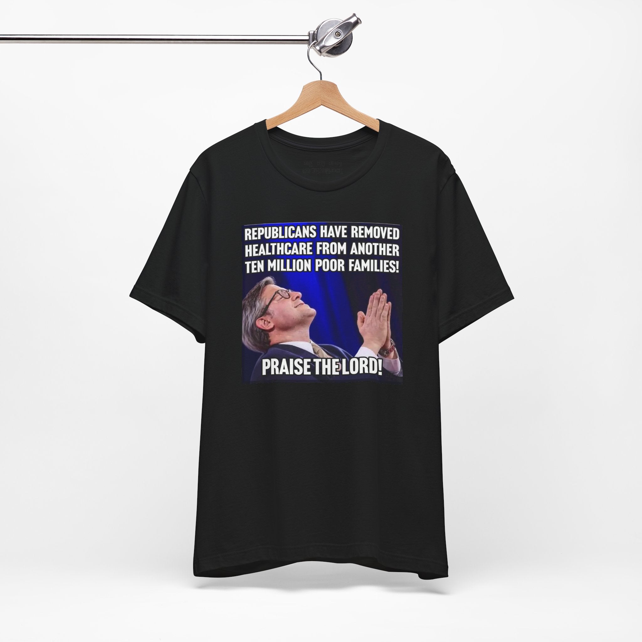 PRAISE THE LORD T-SHIRT/BLACK