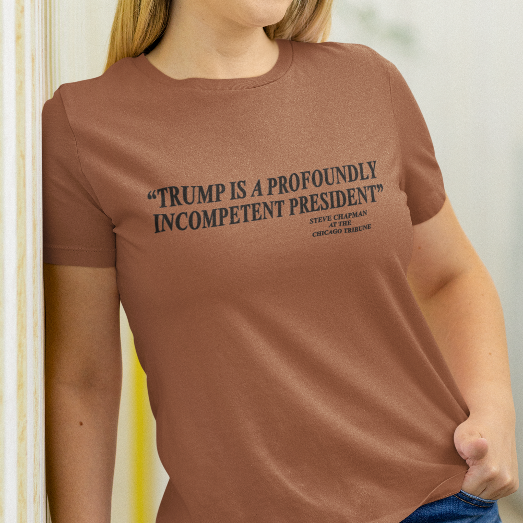 PROFOUNDLY INCOMPETENT T-SHIRT/AUTUMN