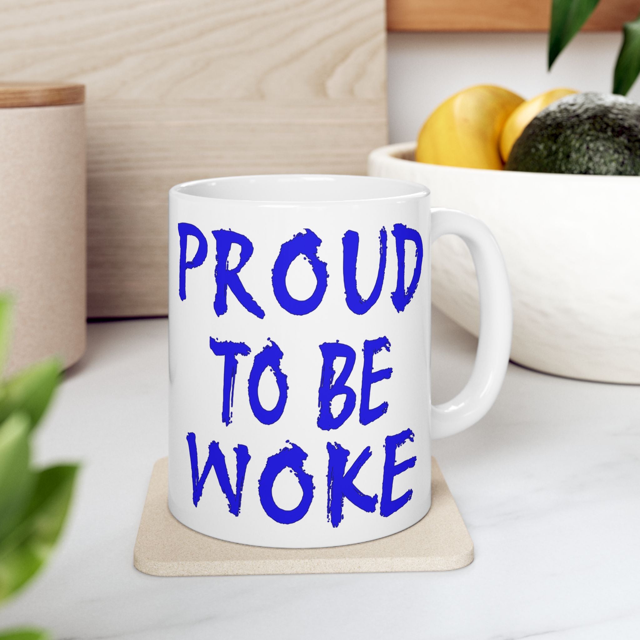 PROUD CERAMIC MUG/WHITE