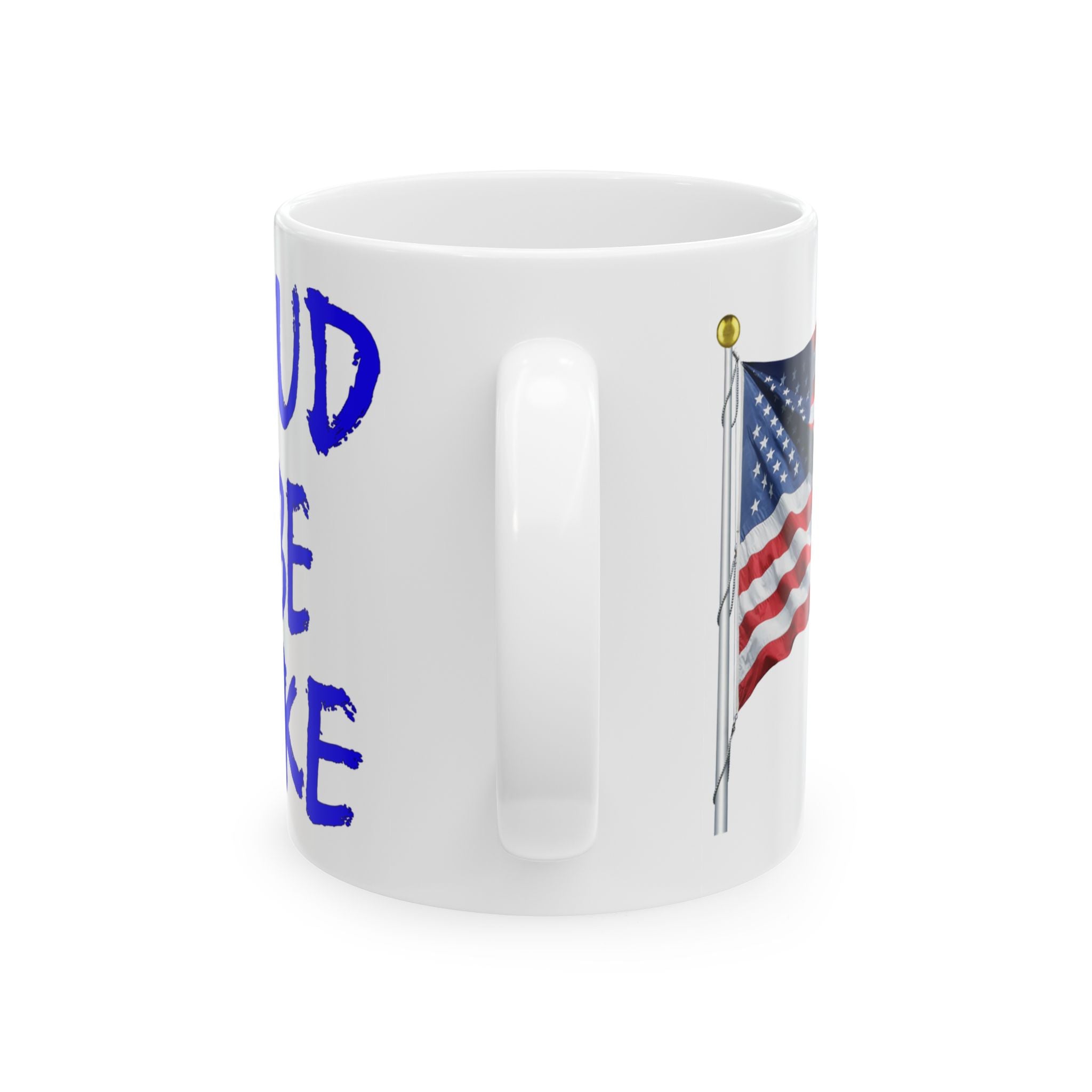 PROUD CERAMIC MUG/WHITE