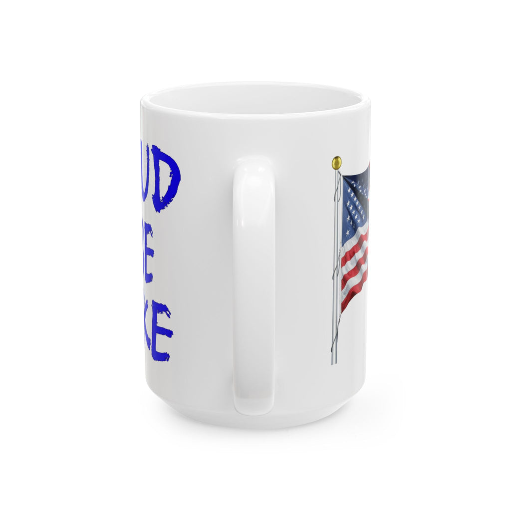 PROUD CERAMIC MUG/WHITE