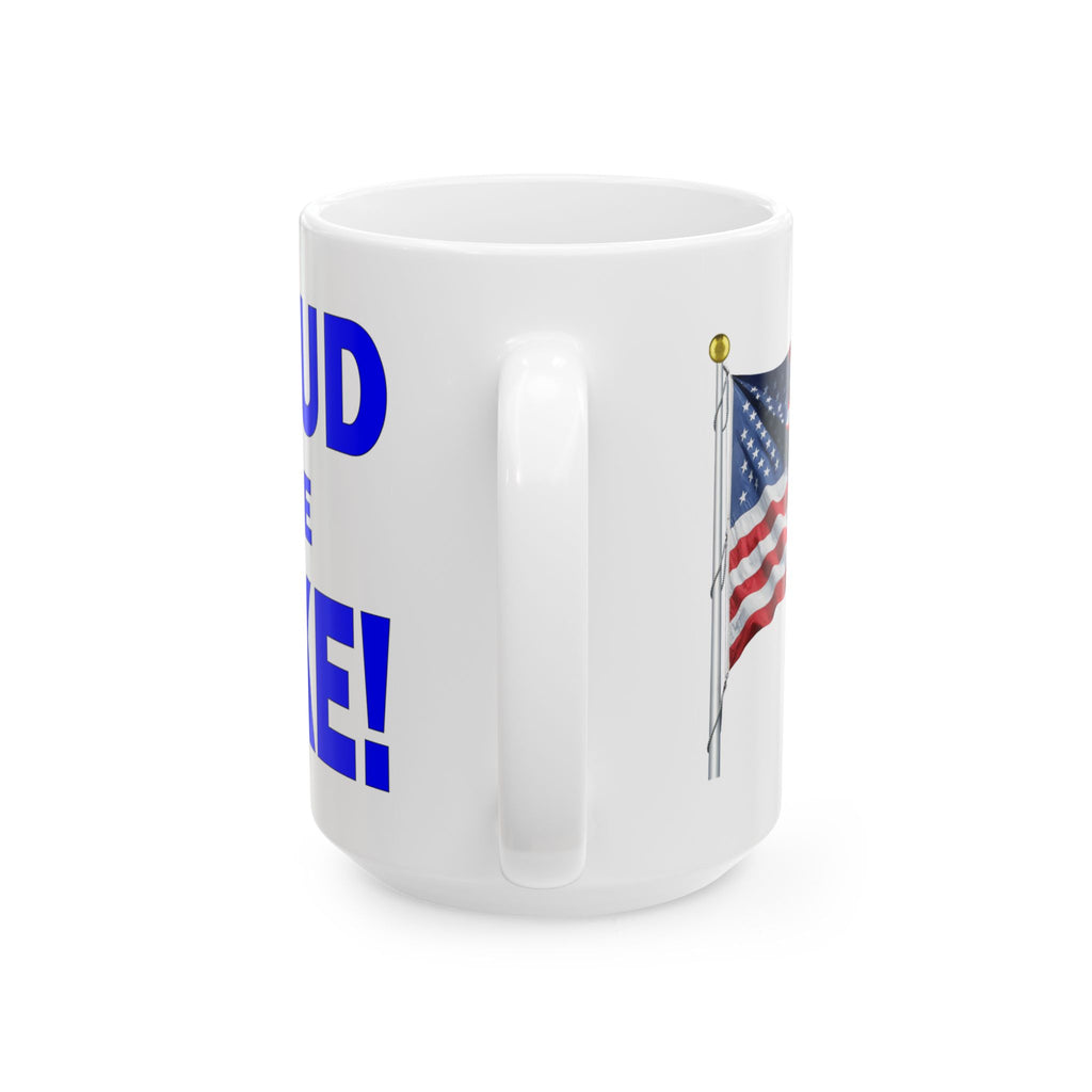 PROUD TO BE WOKE CERAMIC MUG/WHITE