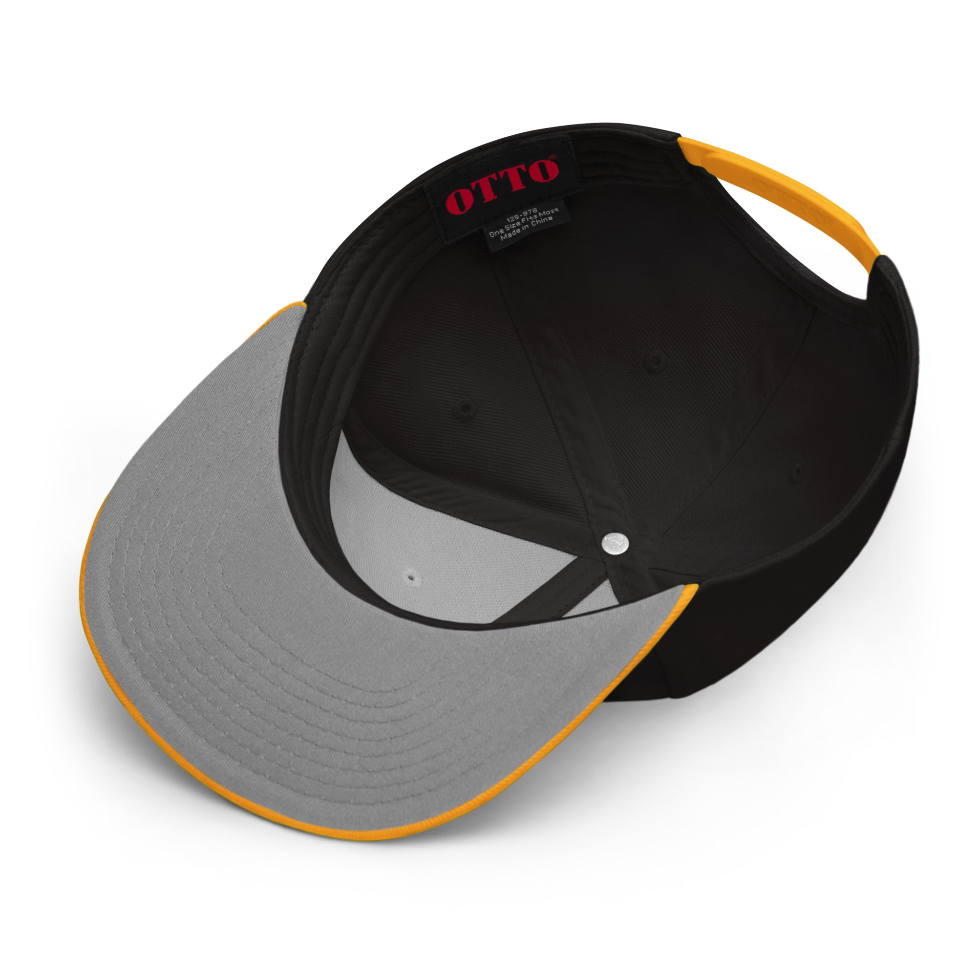 PROUD TO BE WOKE SNAPBACK CAP/
Gold/Black/Black