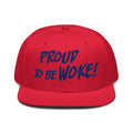 PROUD TO BE WOKE SNAPBACK CAP/Red