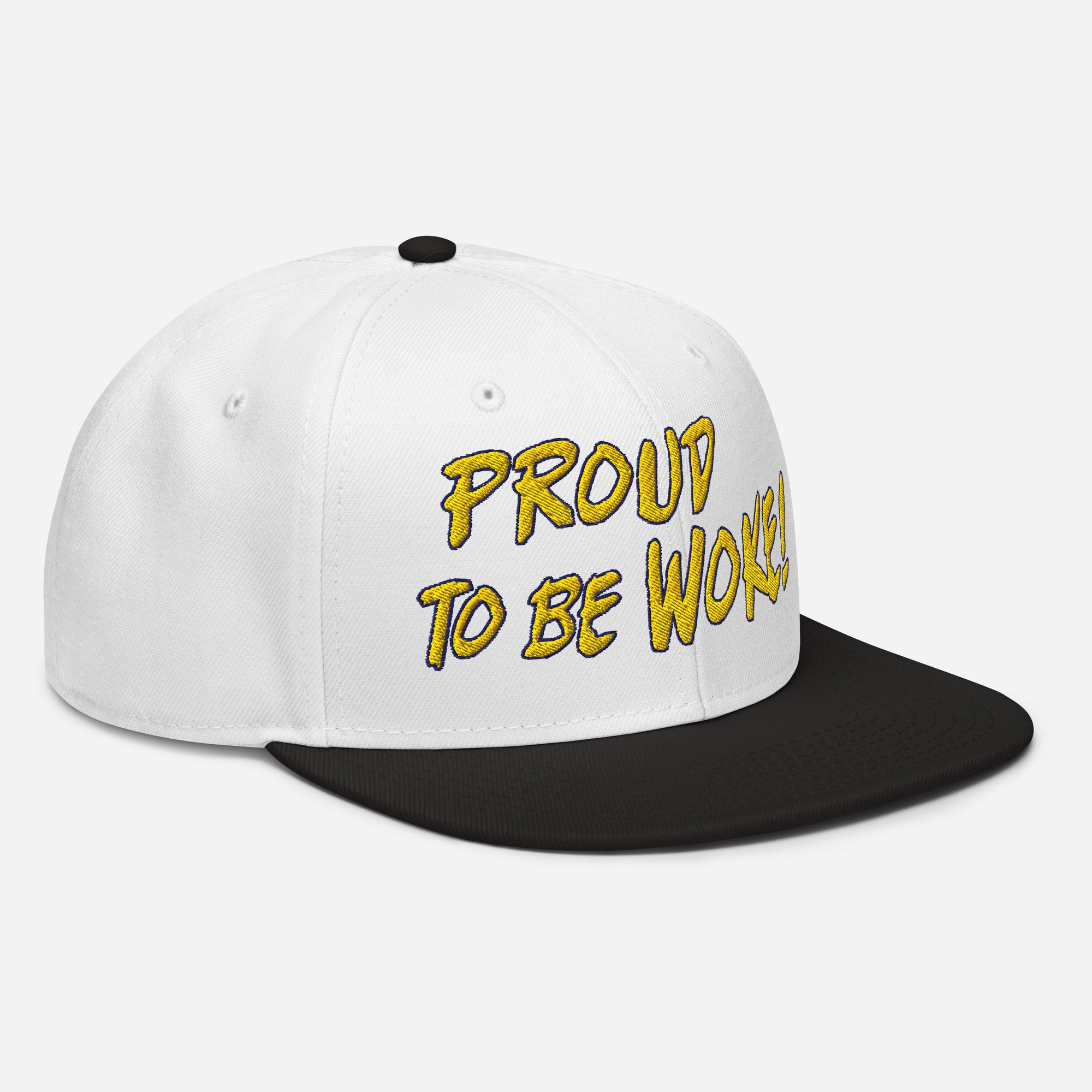 PROUD TO BE WOKE SNAPBACK CAP
/black-white-white-right-front