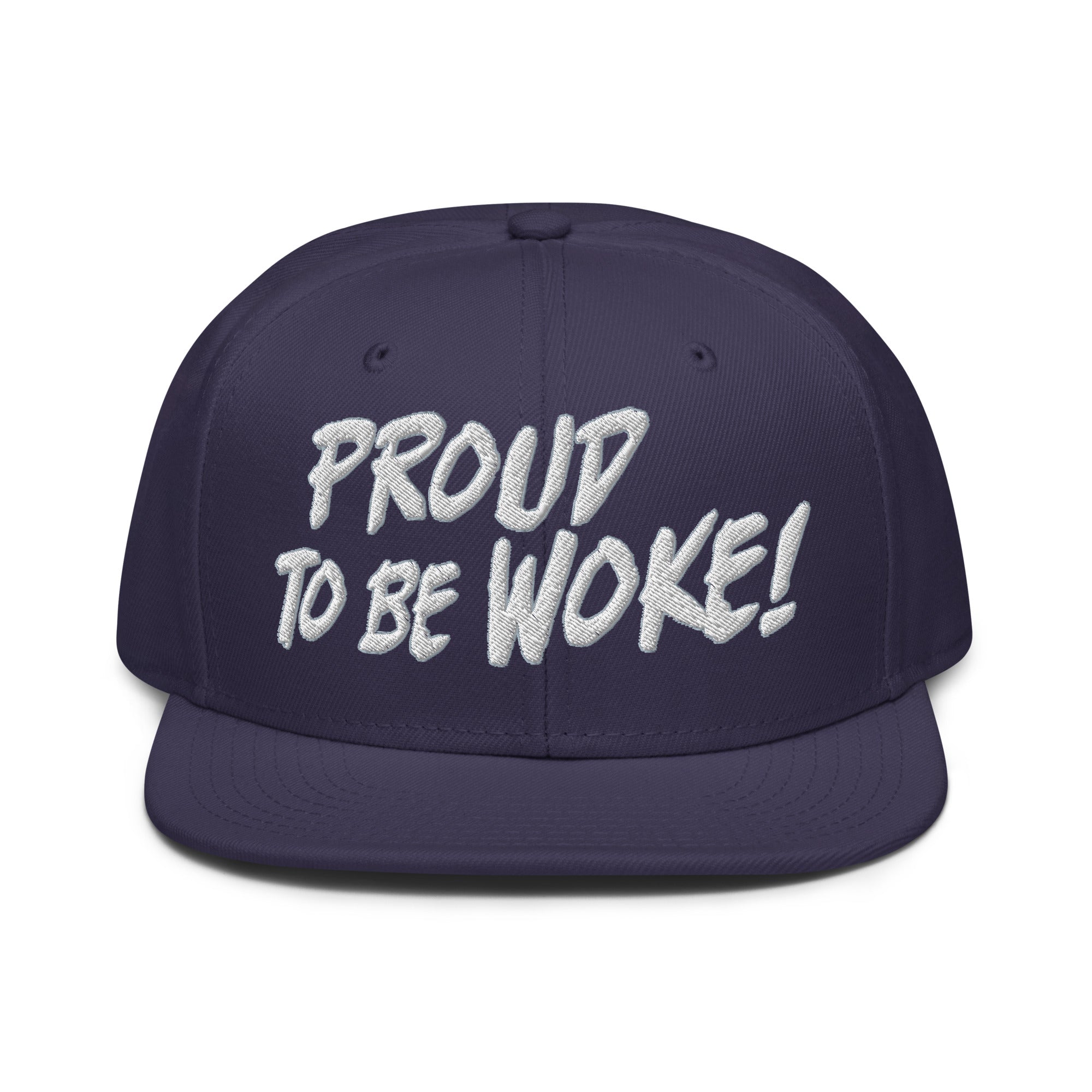 PROUD TO BE WOKE SNAPBACK CAP/Navy blue
